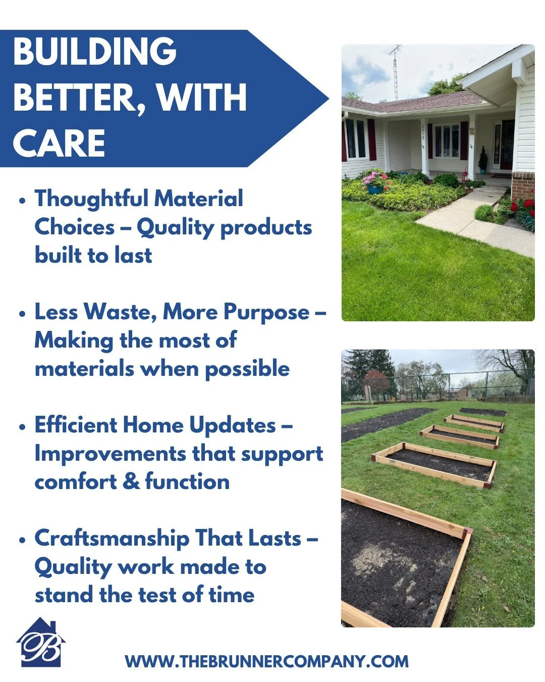 🌎 Building with care goes beyond the finished project. This World Environment Day, we&rsquo;re highlighting the importance of sustainable choices in renovations, from using quality materials built to last, to energy efficient updates &amp;  reducing