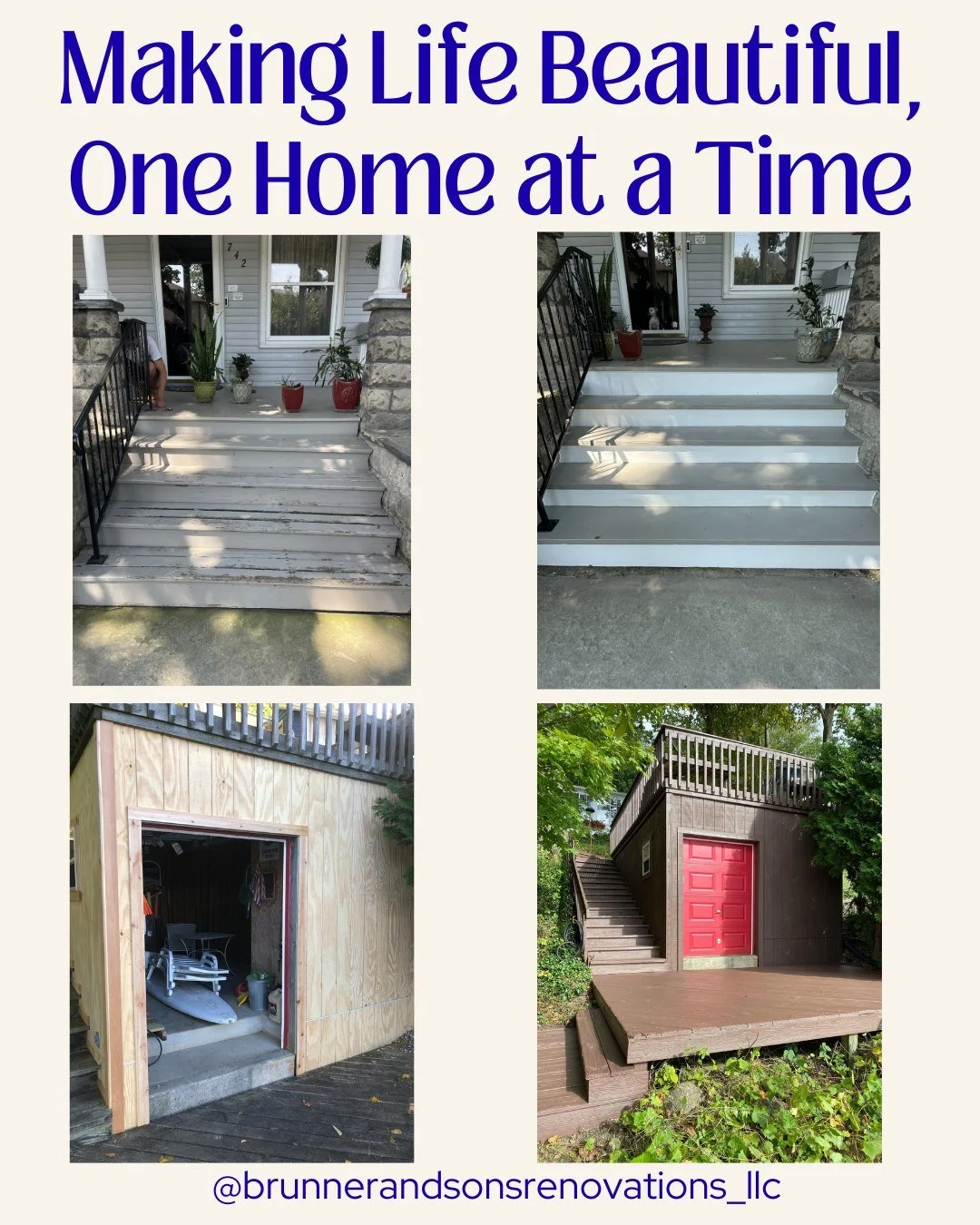 There&rsquo;s something special about bringing a space back to life. ✨ On Making Life Beautiful Day, we&rsquo;re celebrating the transformations that turn houses into homes. The before &amp; afters are a reminder that even small changes can make a bi
