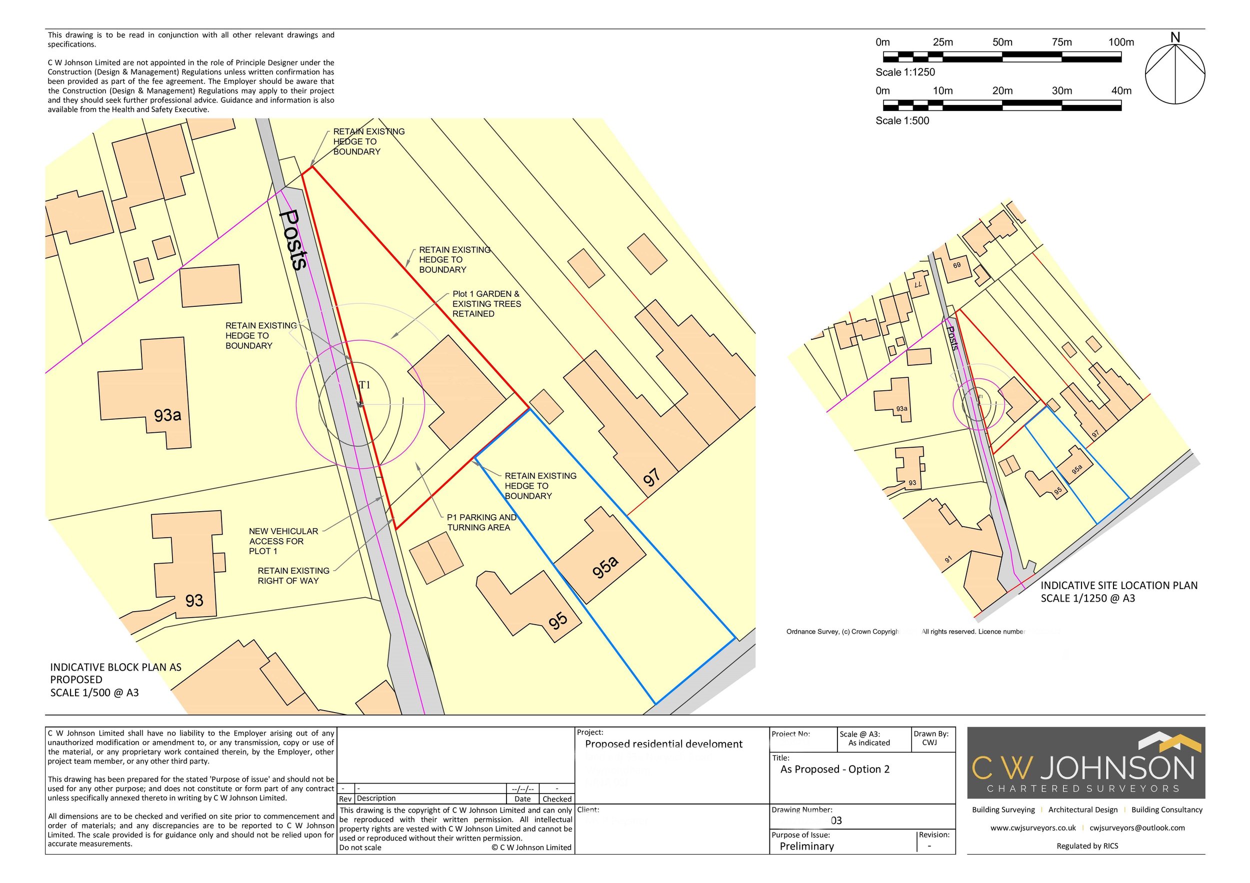 Planning Application for single residential dwelling