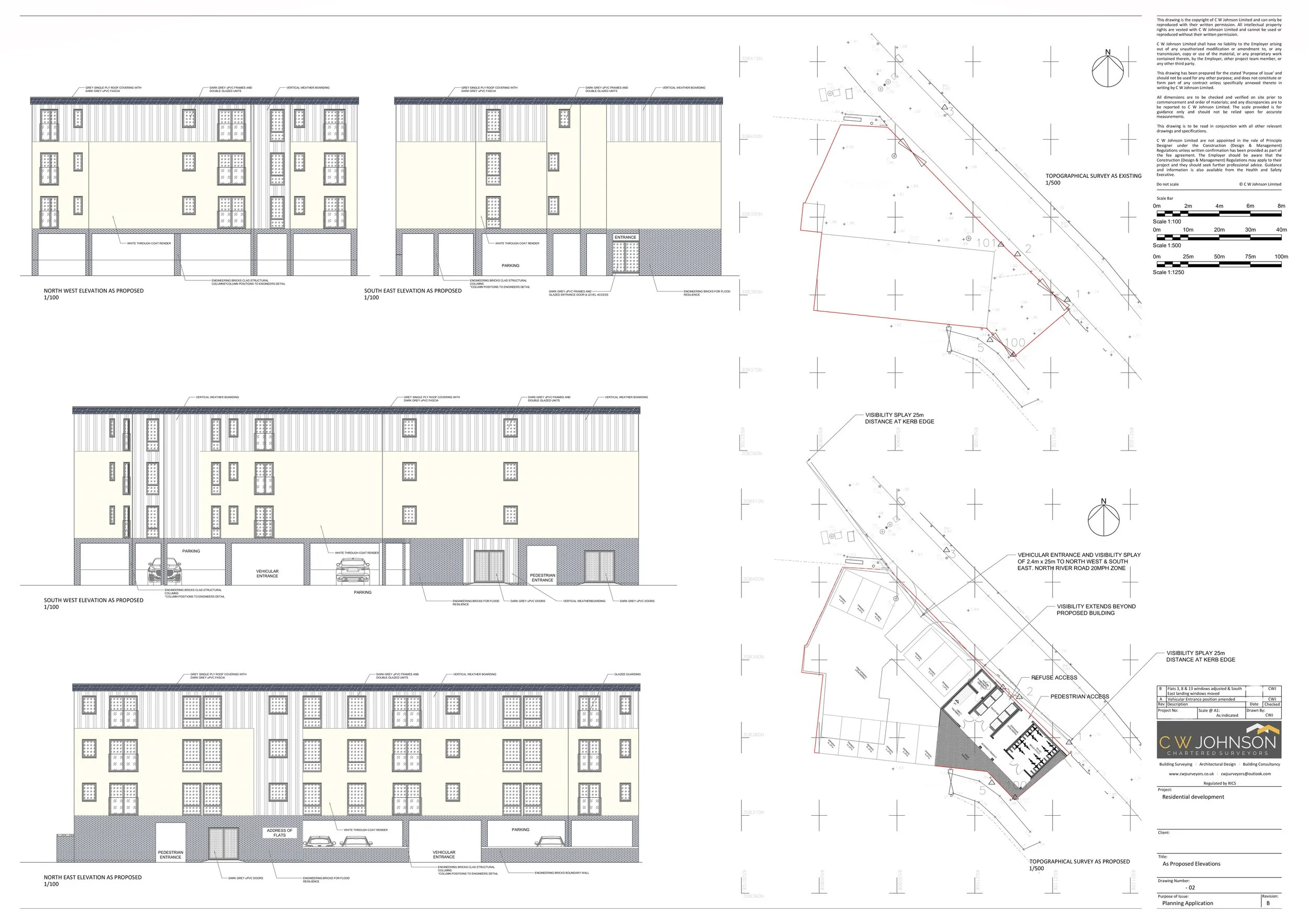 Planning Application for 14x flats