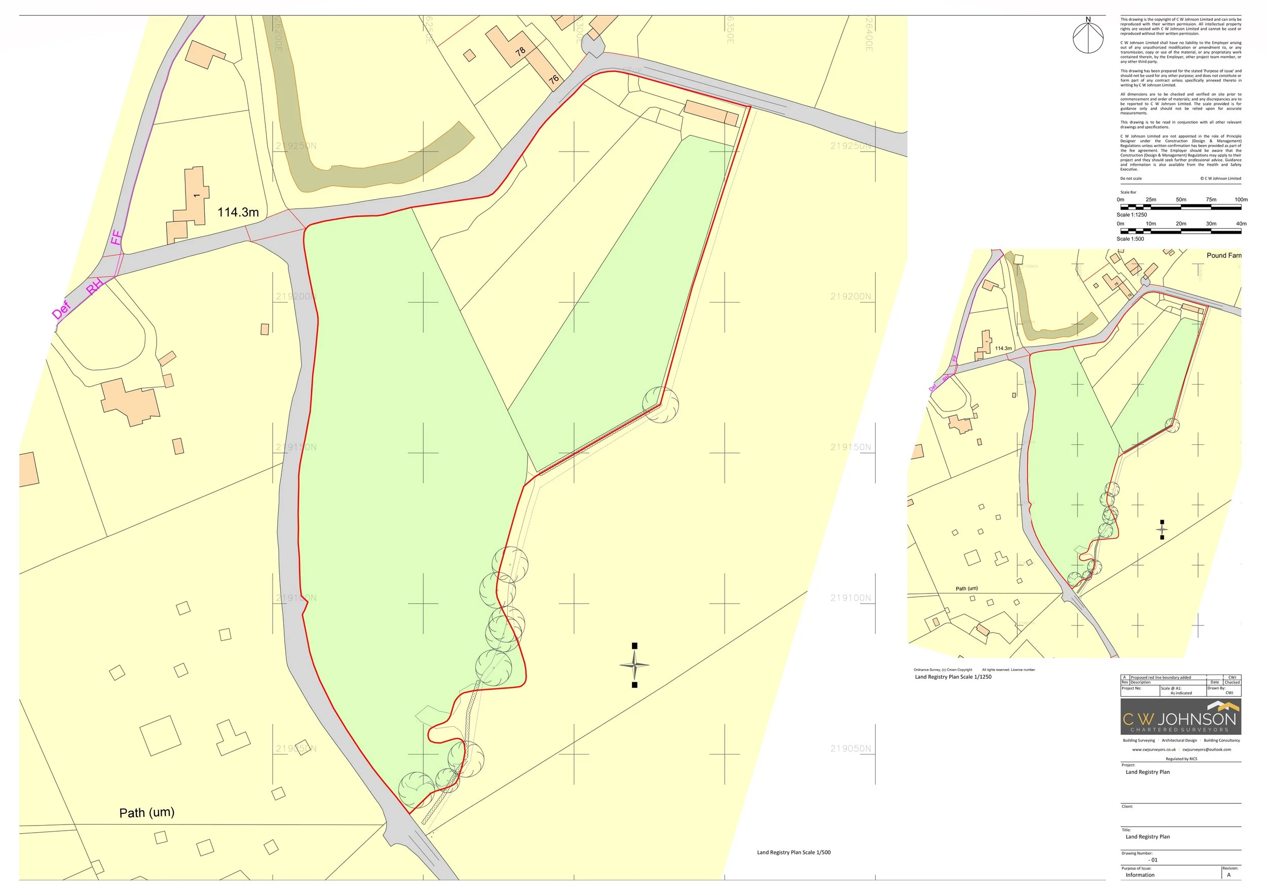 Land Registry Compliant Title Plan