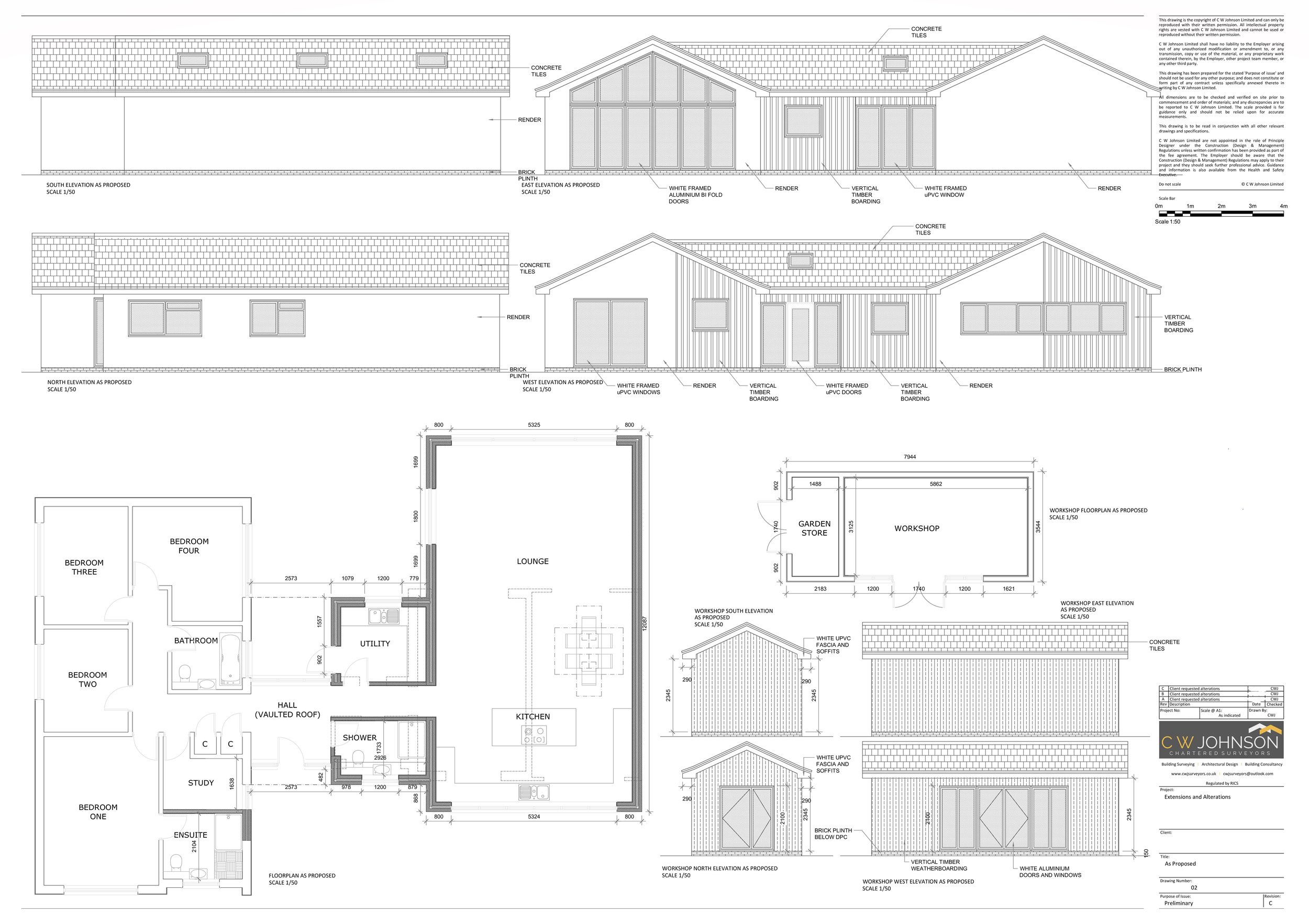 Planning Application for residential extension and alterations