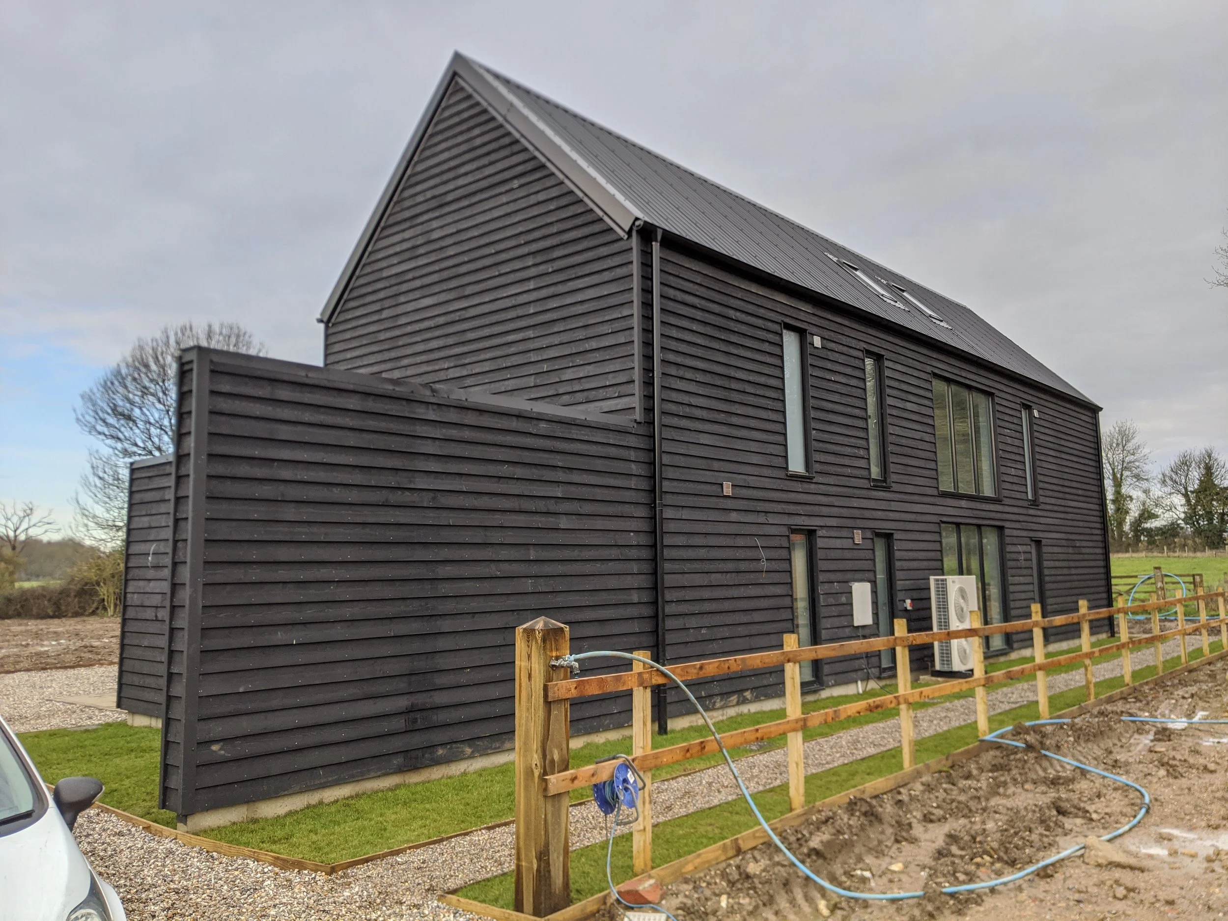 Warranty inspection for modern barn conversion
