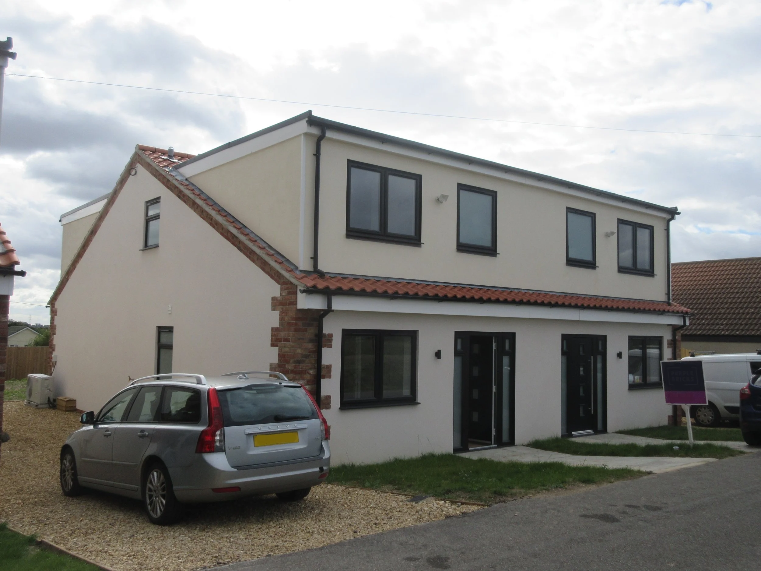 Warranty inspection for 3 new dwellings