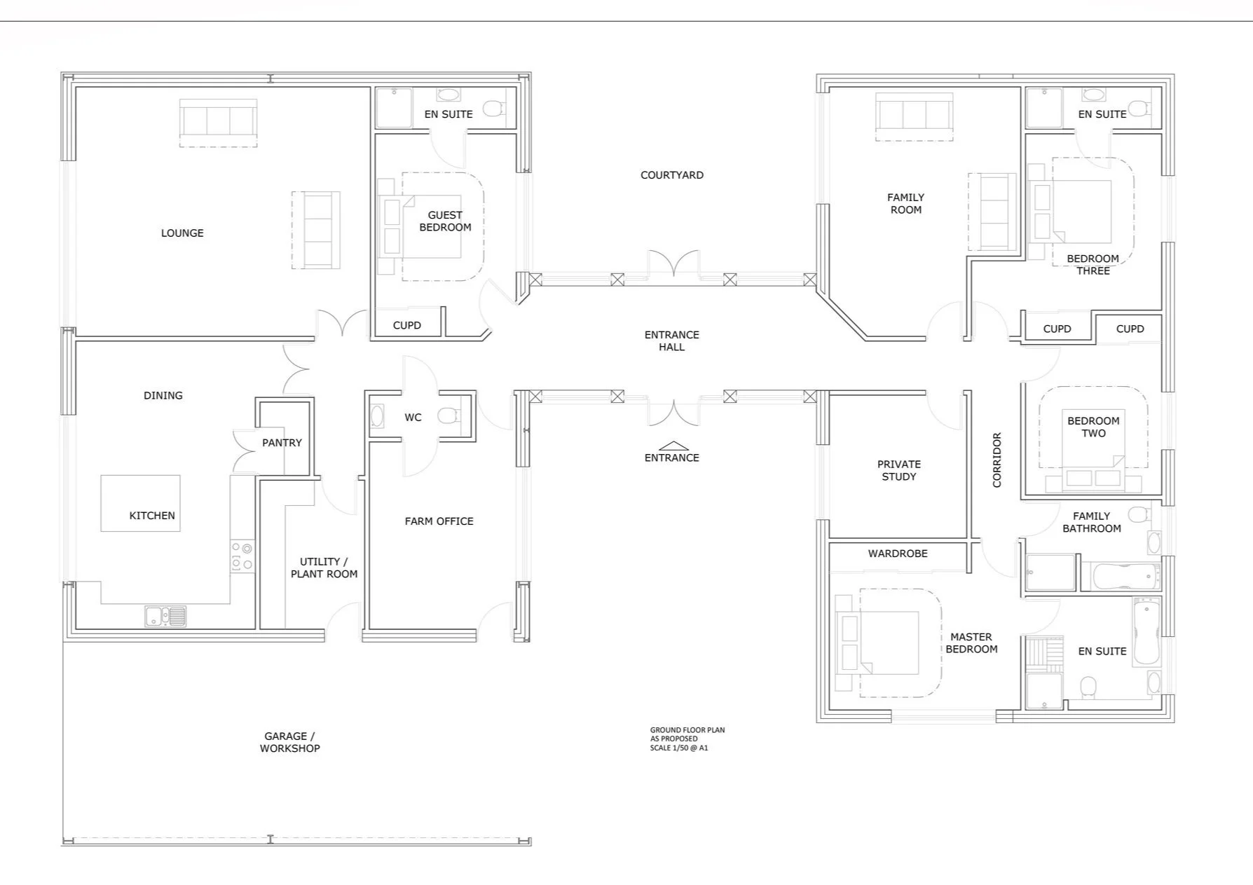Planning Application for conversion and extension of barn to dwelling