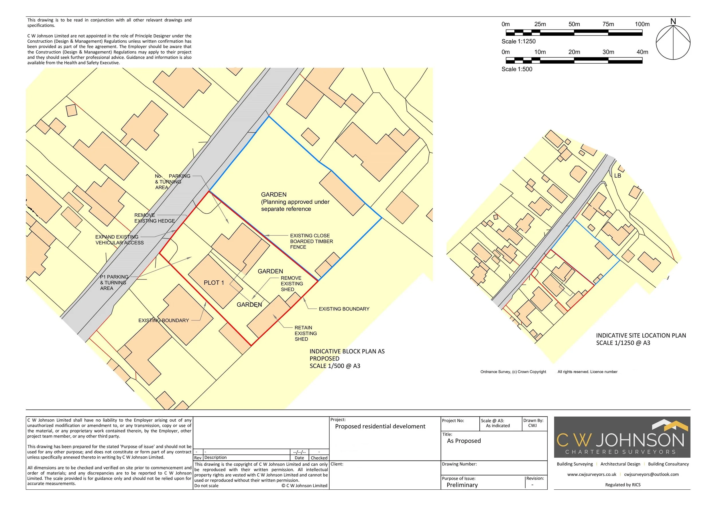 Planning Application for single residential dwelling