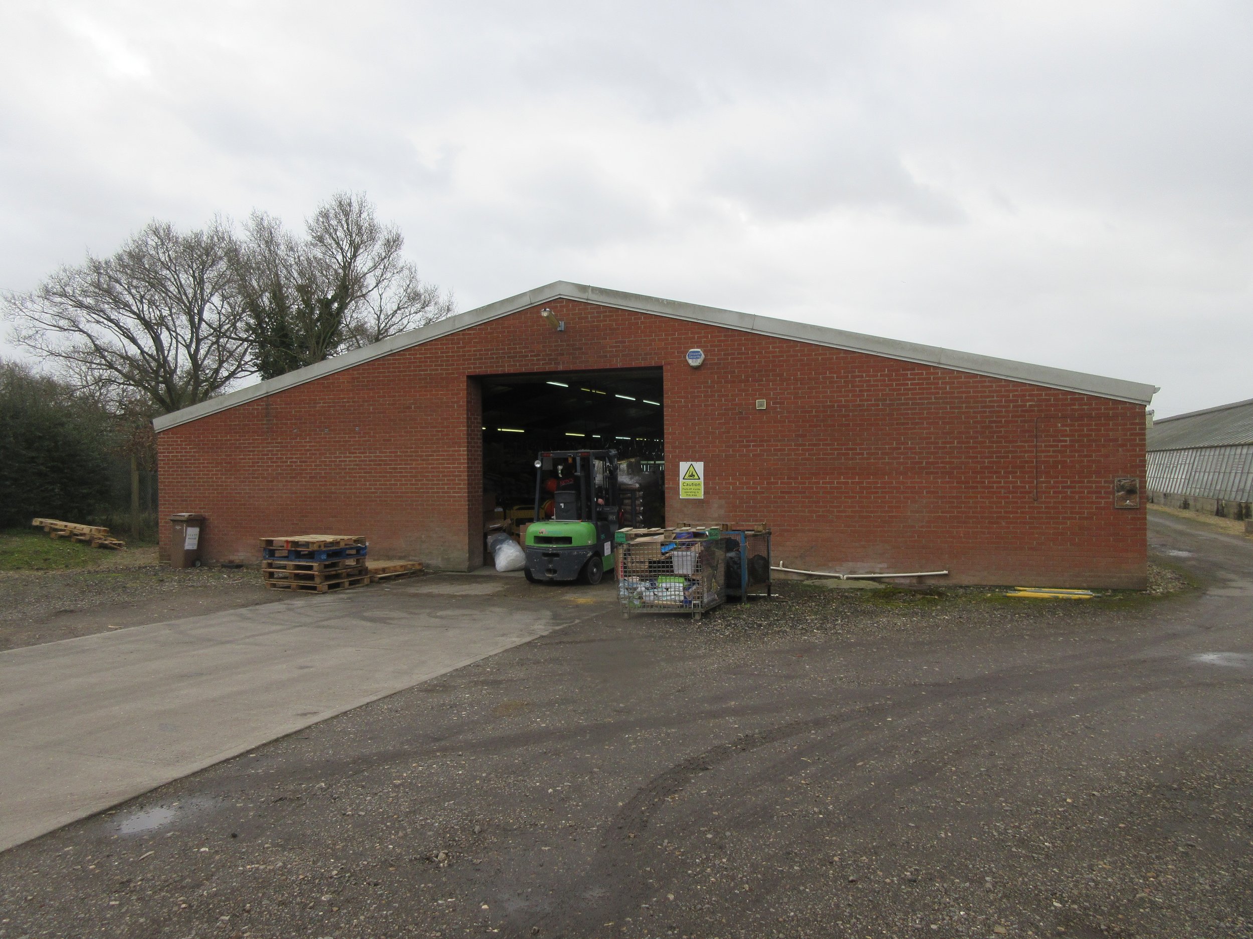 Planning Application for warehouse extension