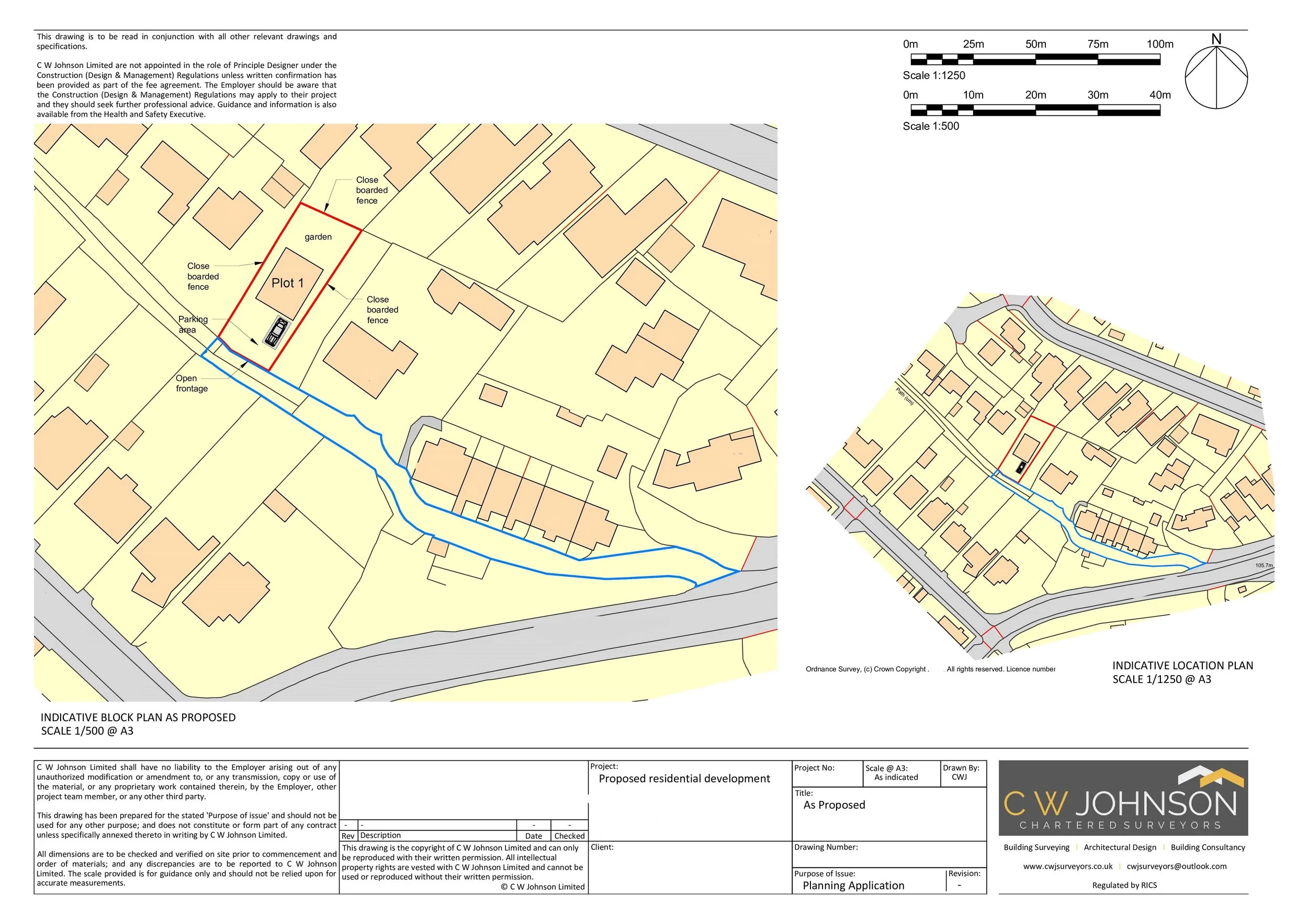 Planning Application for new residential dwelling