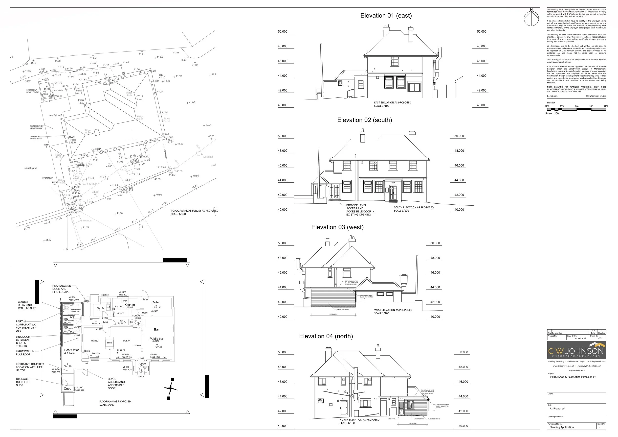 Planning Application for extension to Public House