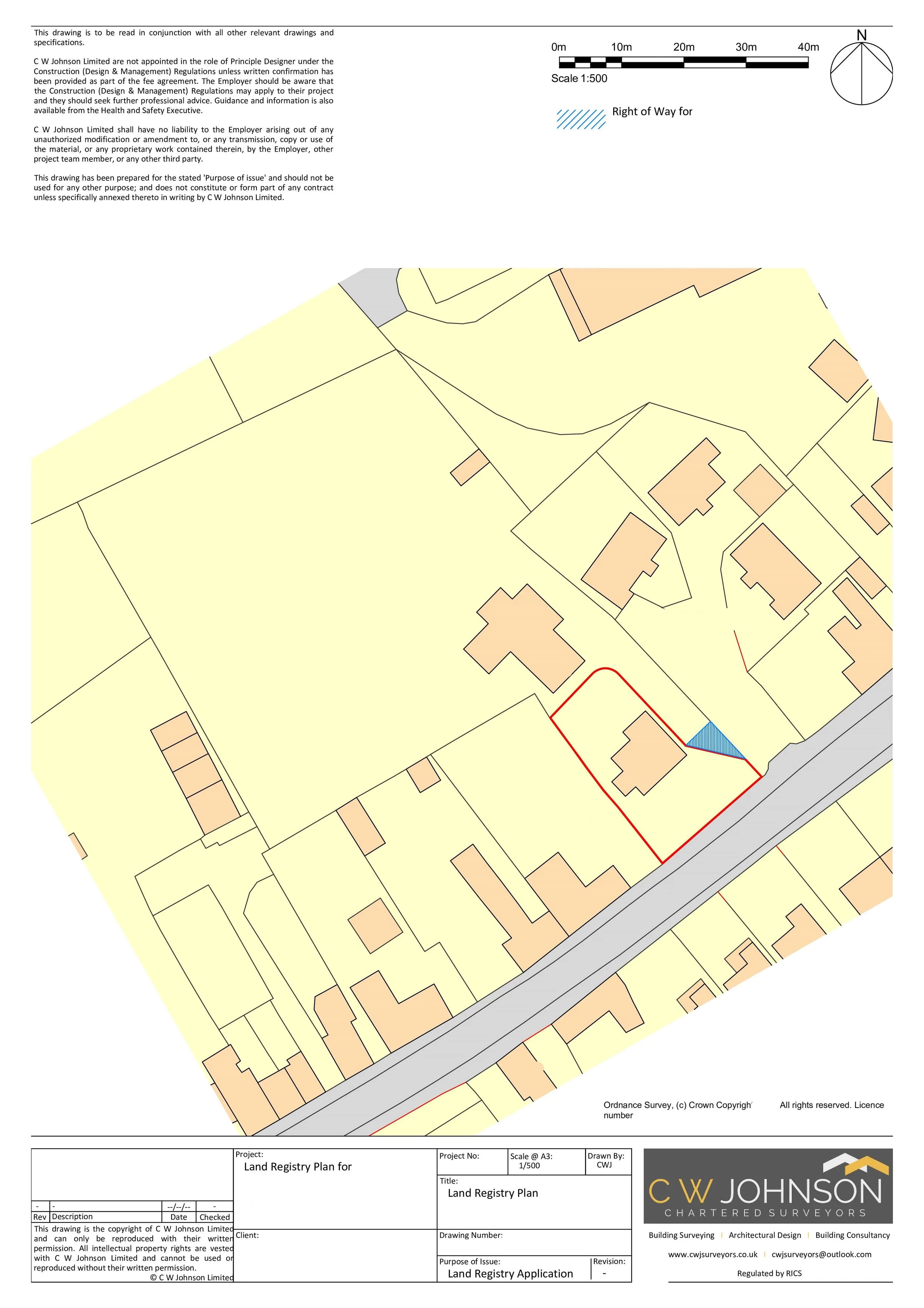 Land Registry Compliant Title Plan