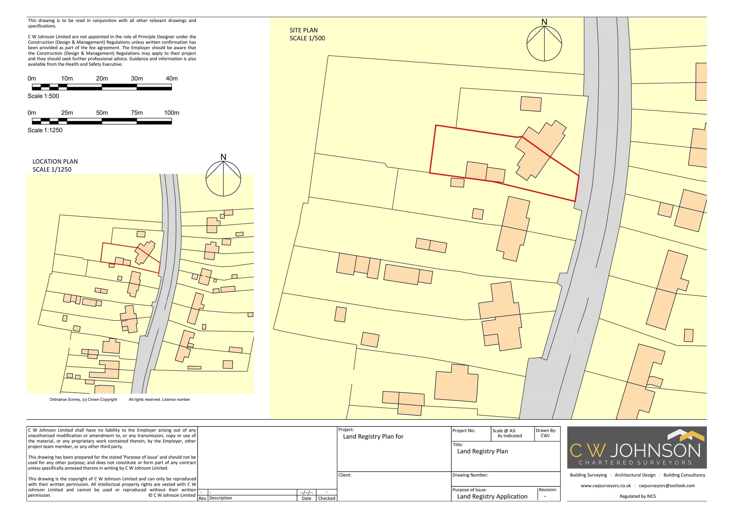 Land Registry Compliant Title Plan