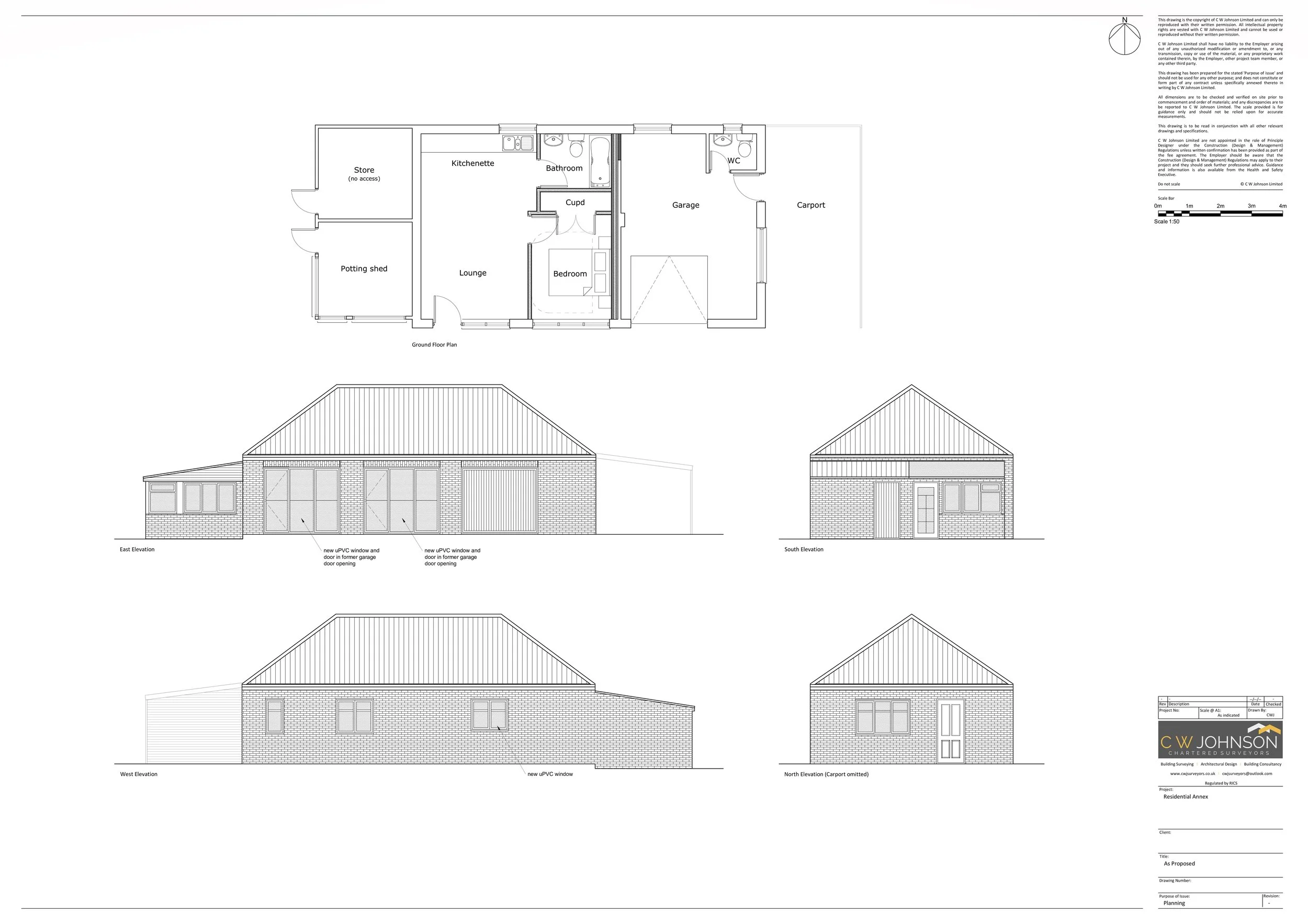 Planning Application for residential annex