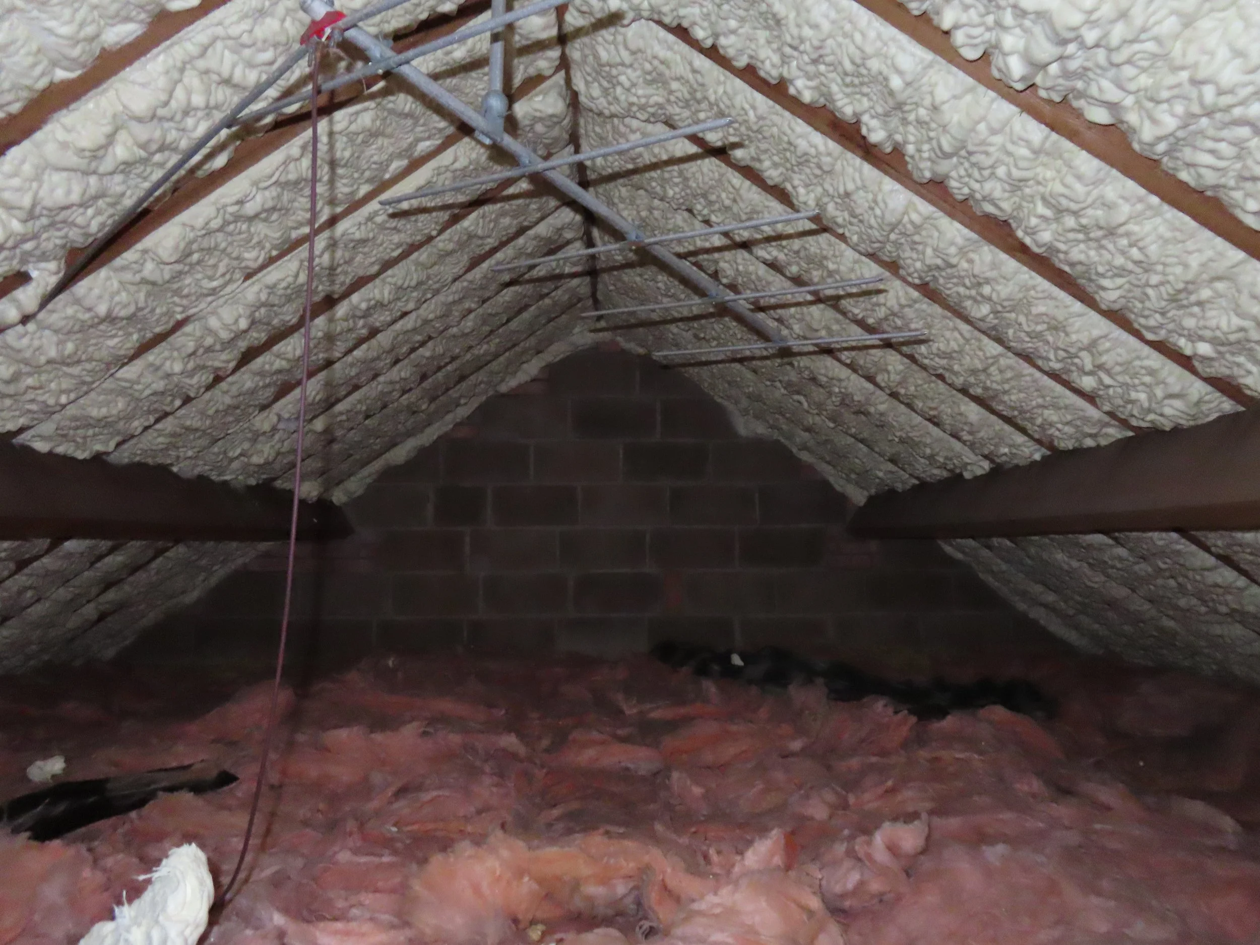 Defect Diagnosis - Spray Foam Insulation