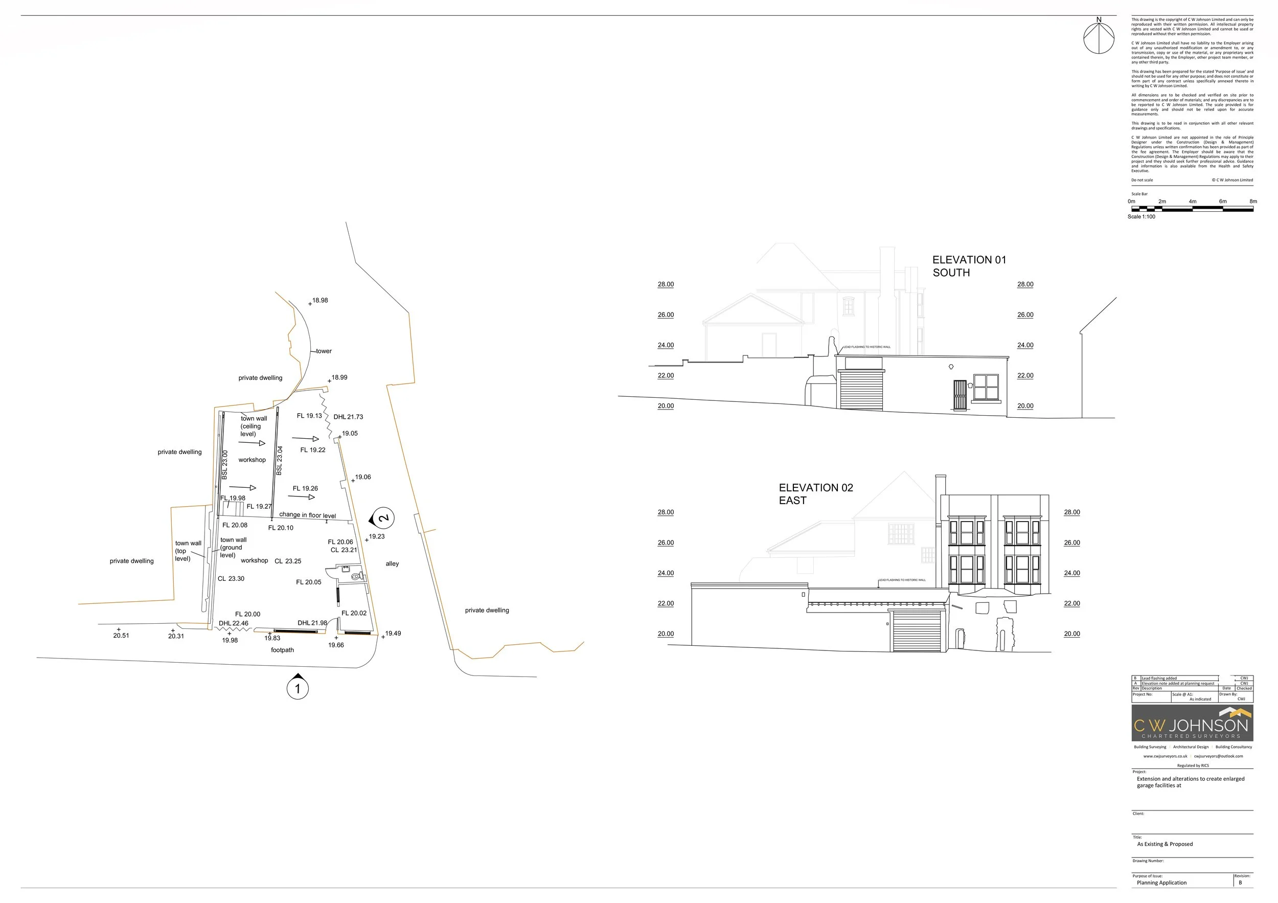 Planning Application for commercial extension