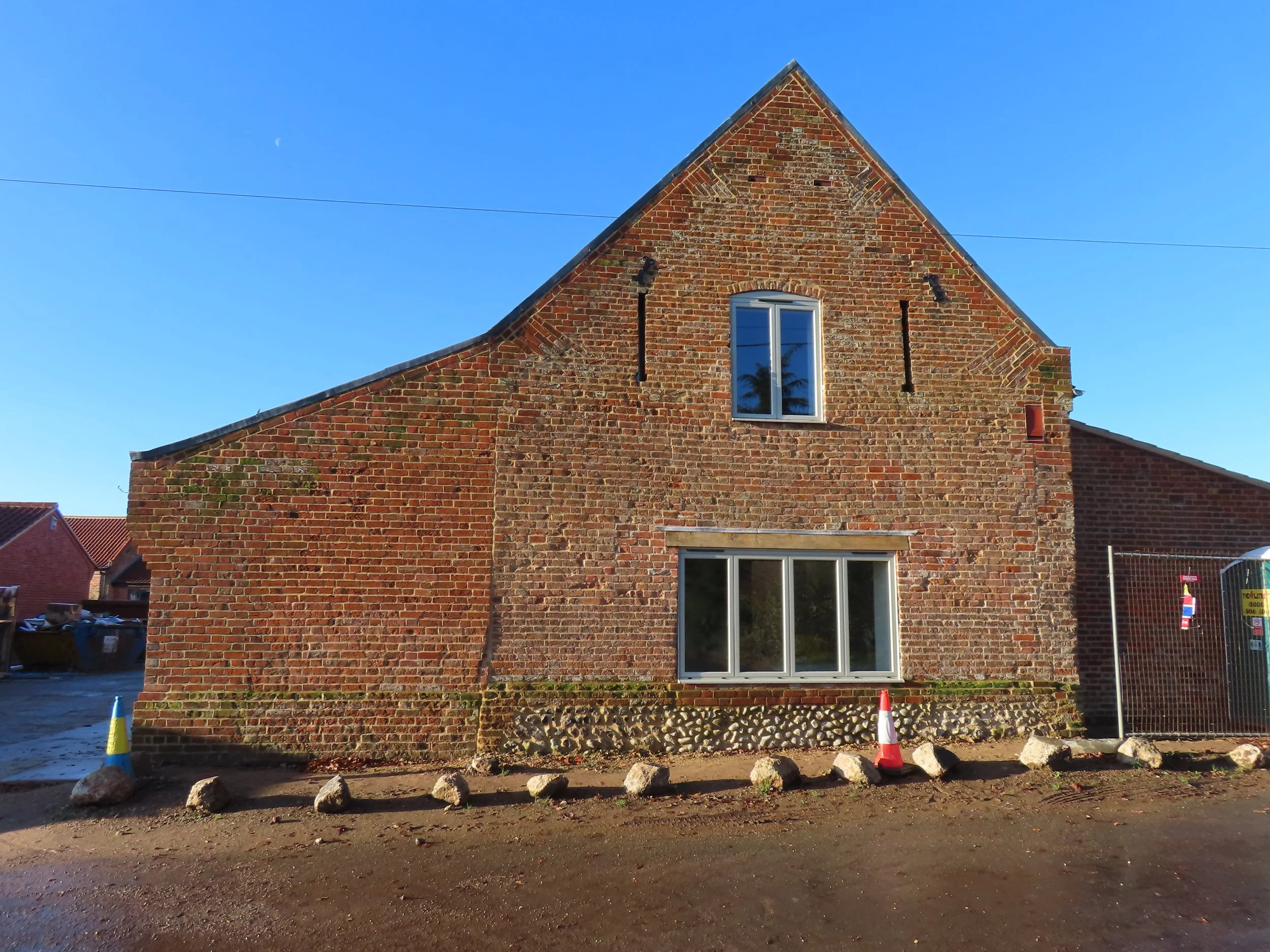 CML inspection for conversion of agricultural barn to dwelling