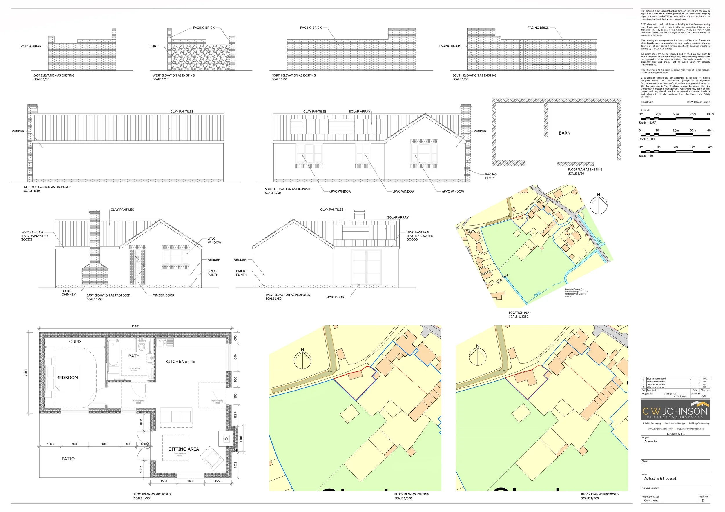 Planning Application for residential annex