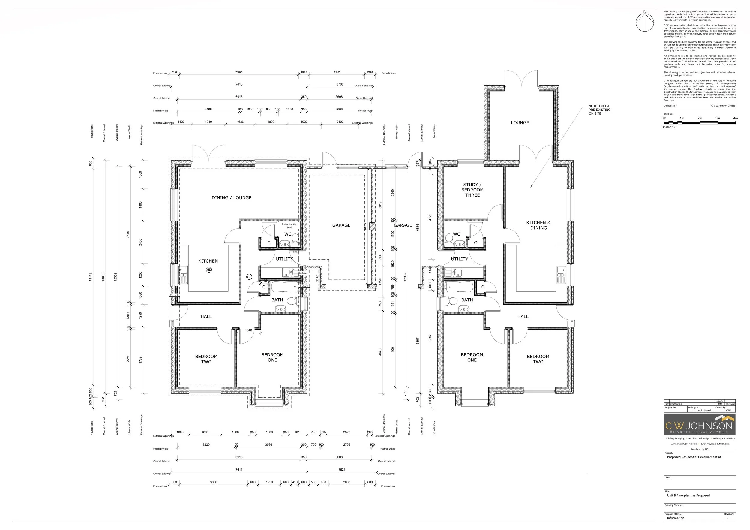 Building Regulations Application for new dwellings