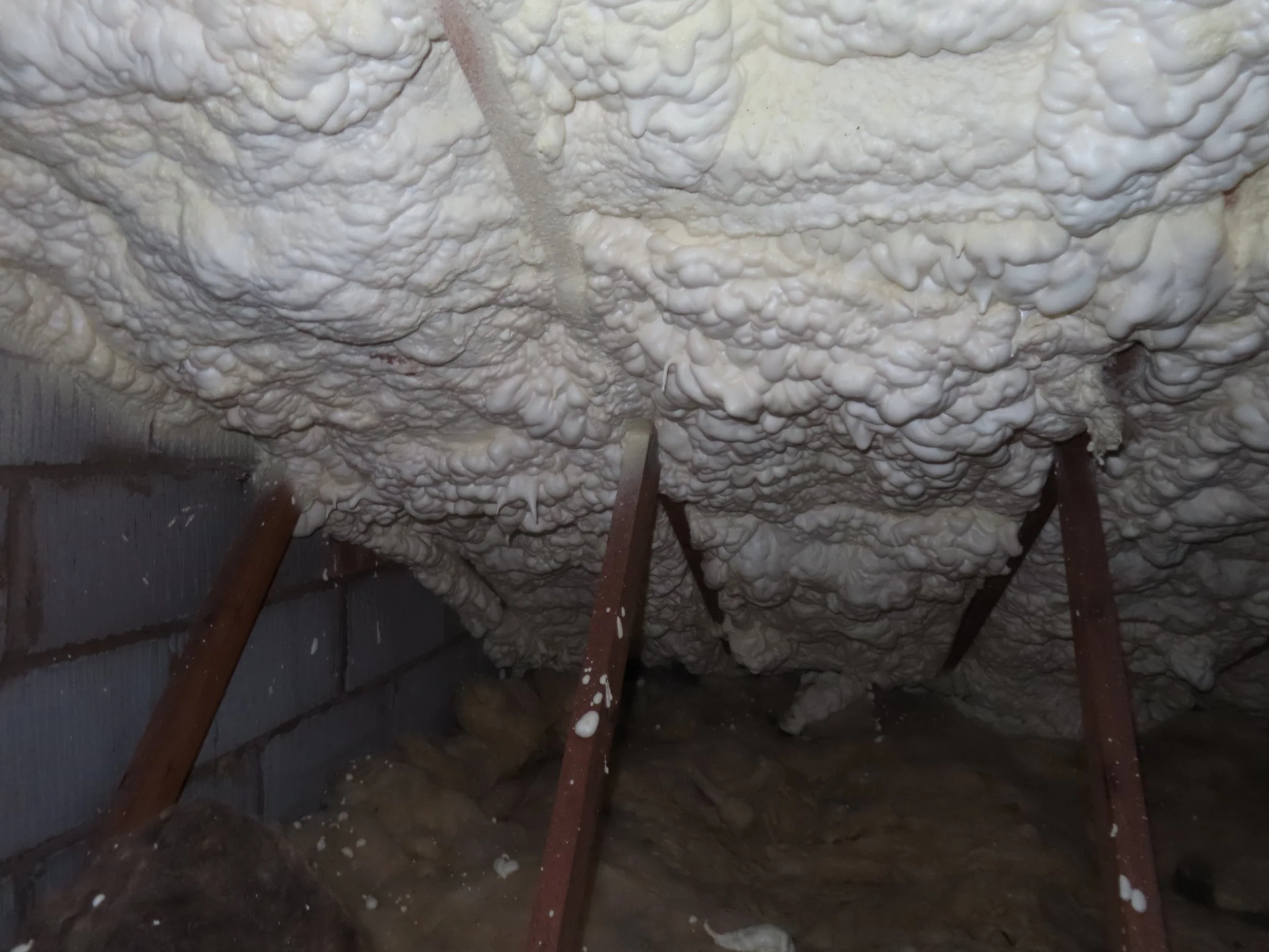 Defect Diagnosis - Spray Foam Insulation