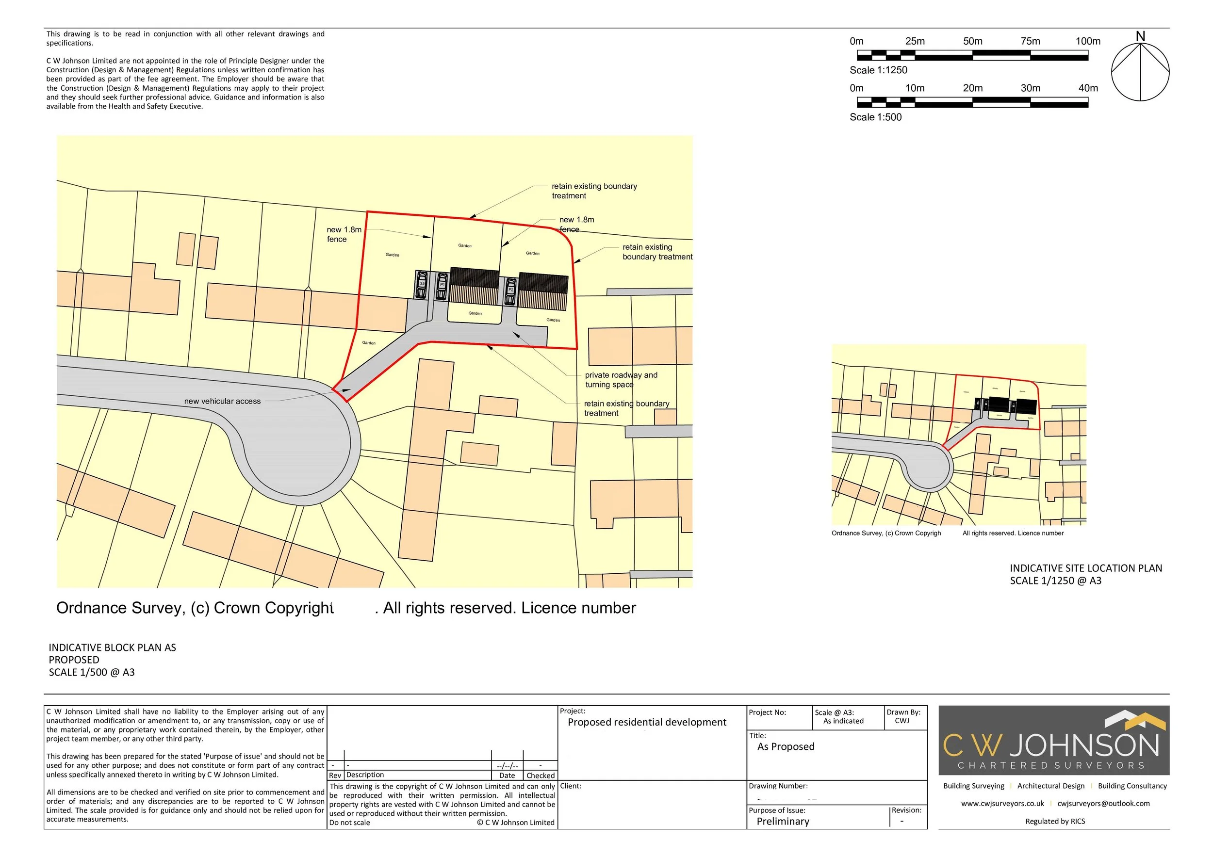 Planning Application for new residential dwelling