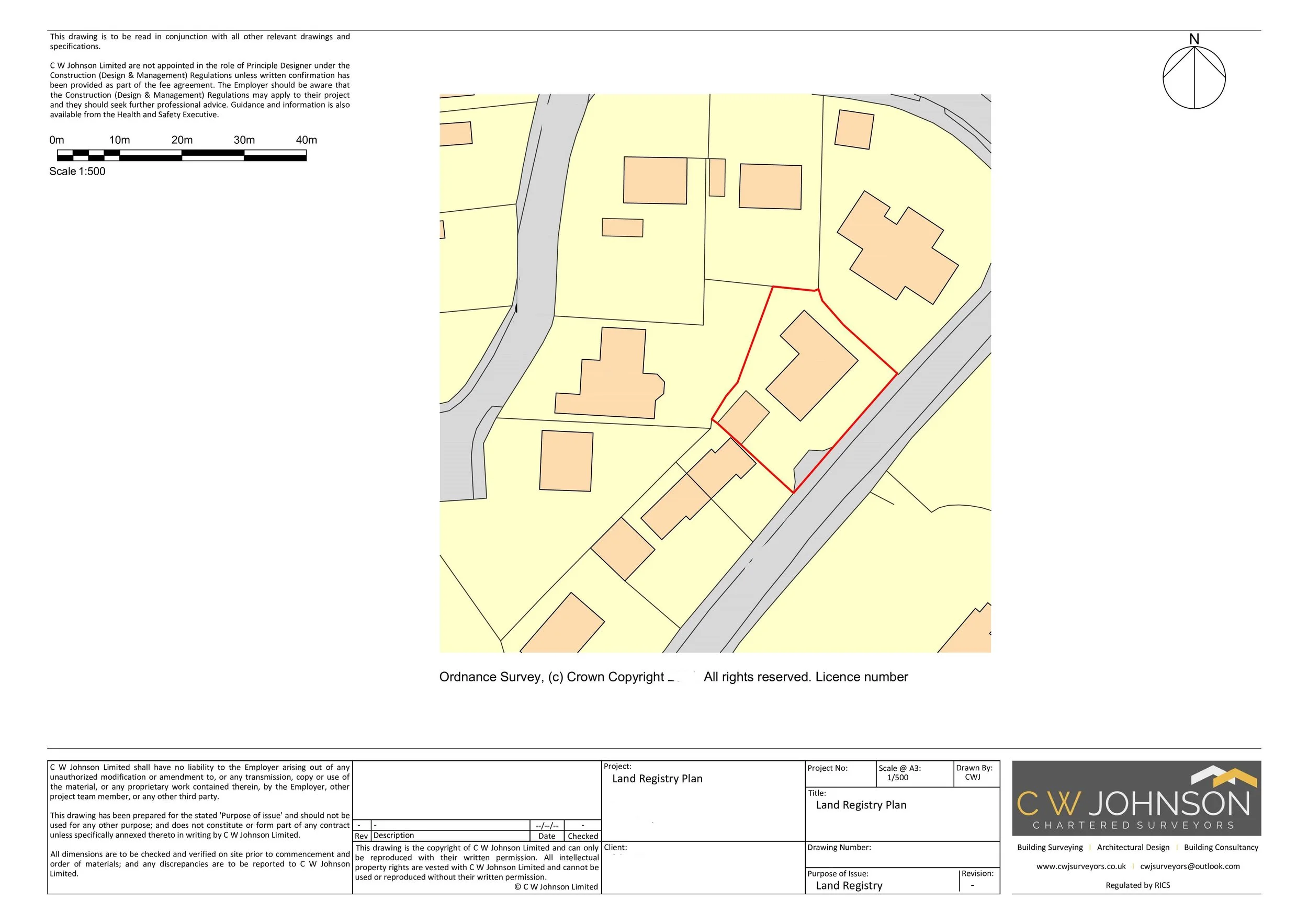 Land Registry Compliant Title Plan
