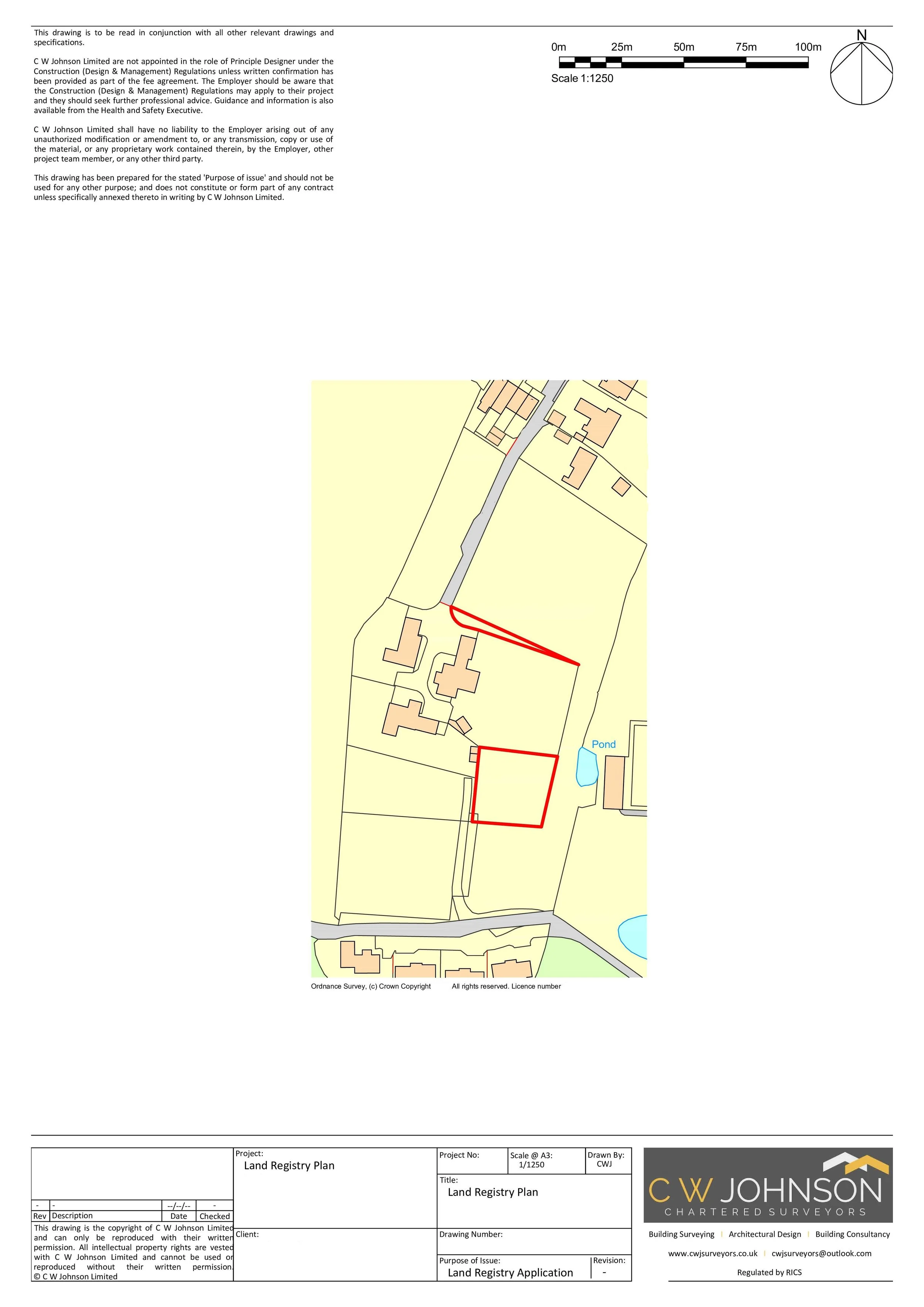 Land Registry Compliant Title Plan