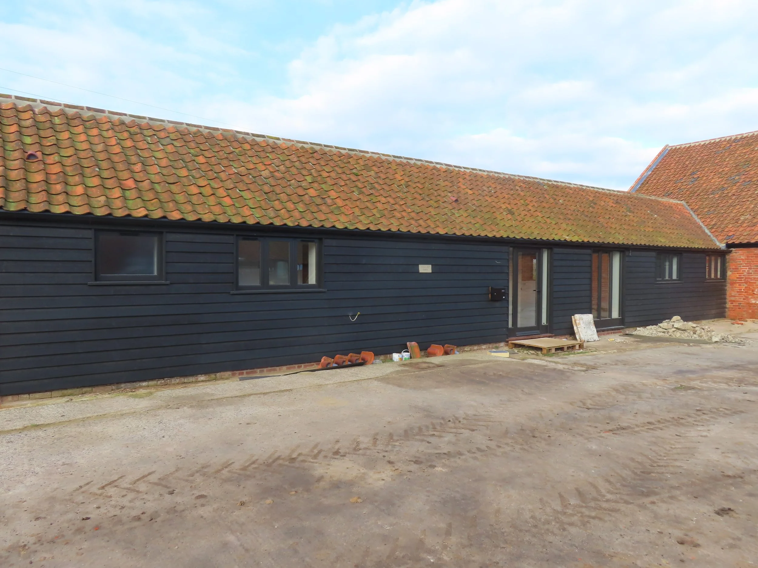 Warranty inspection for barn conversion