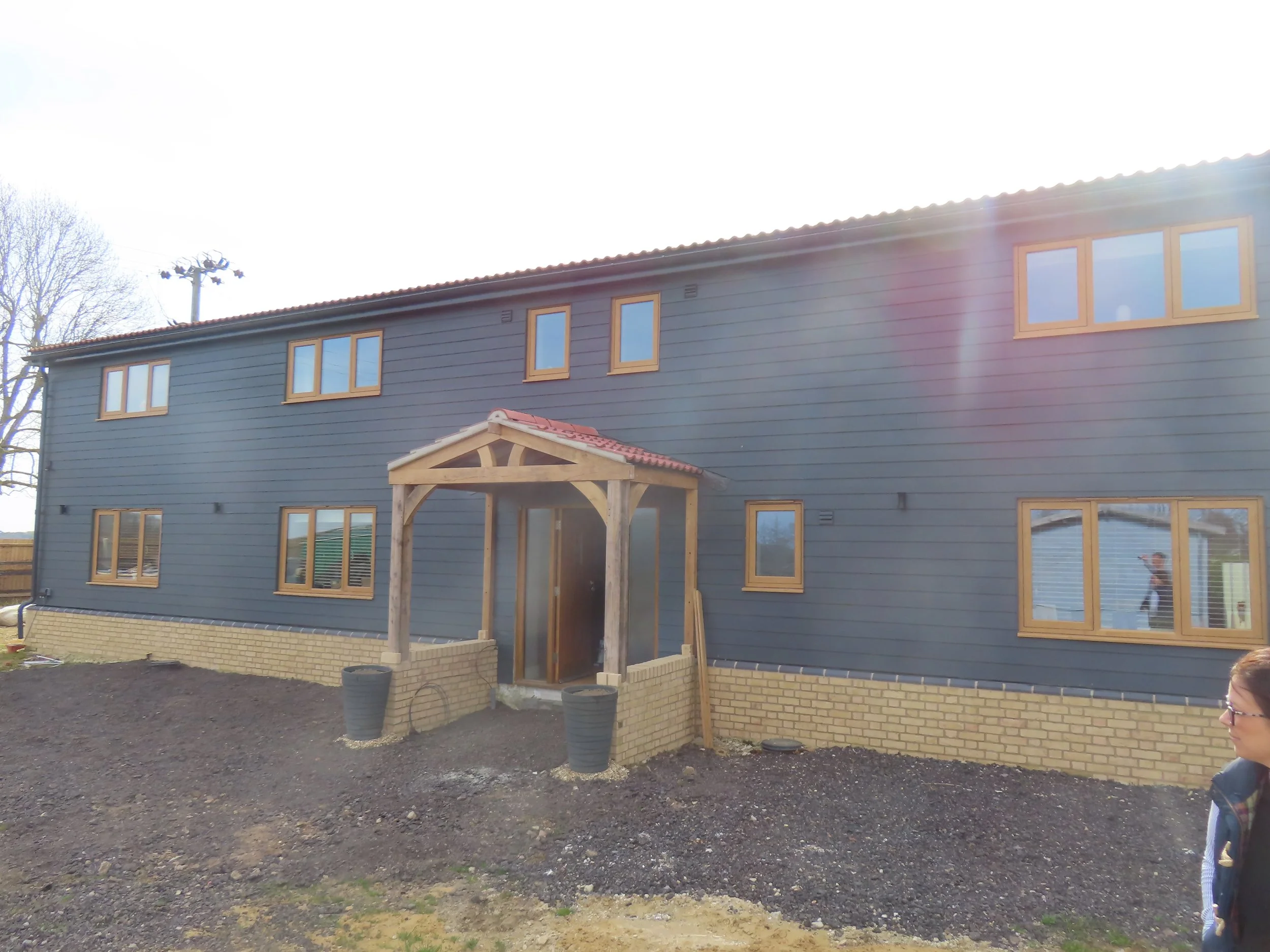 Warranty inspection for barn conversion