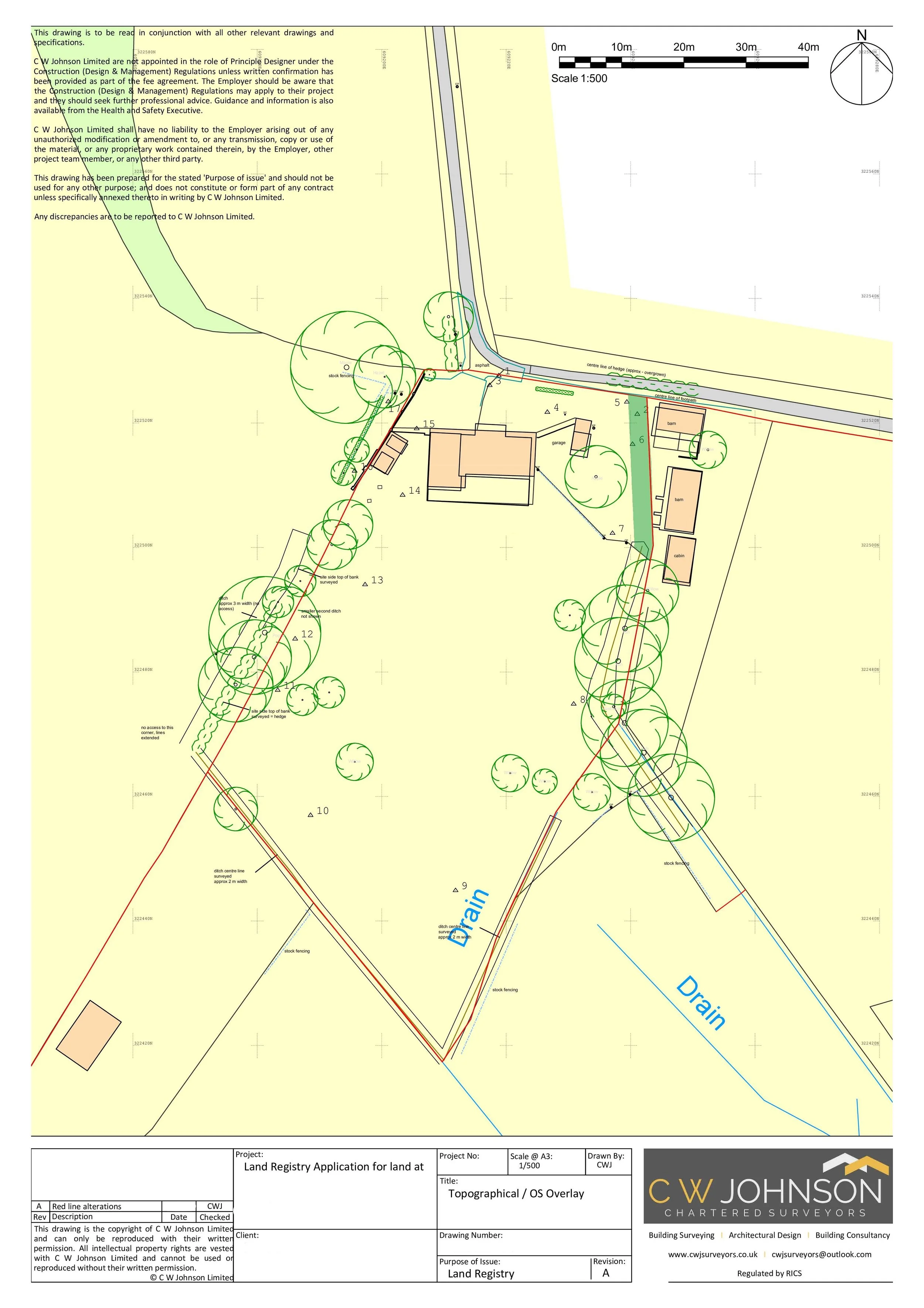Land Registry Compliant Title Plan