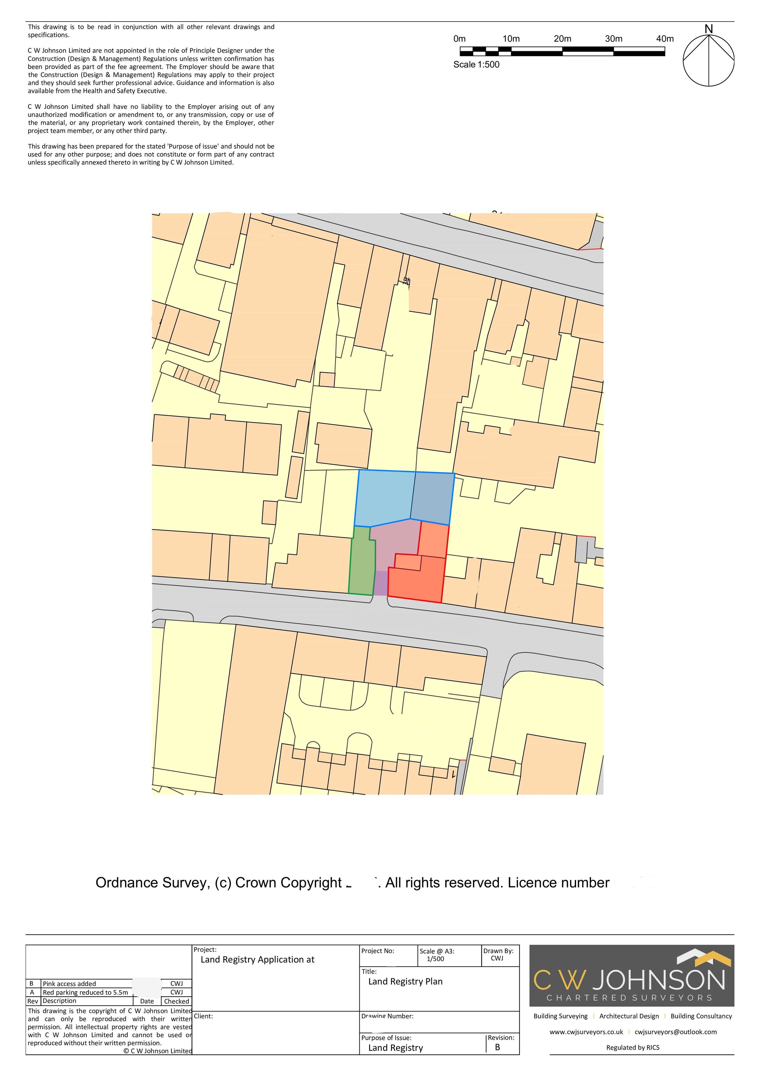 Land Registry Compliant Title Plan