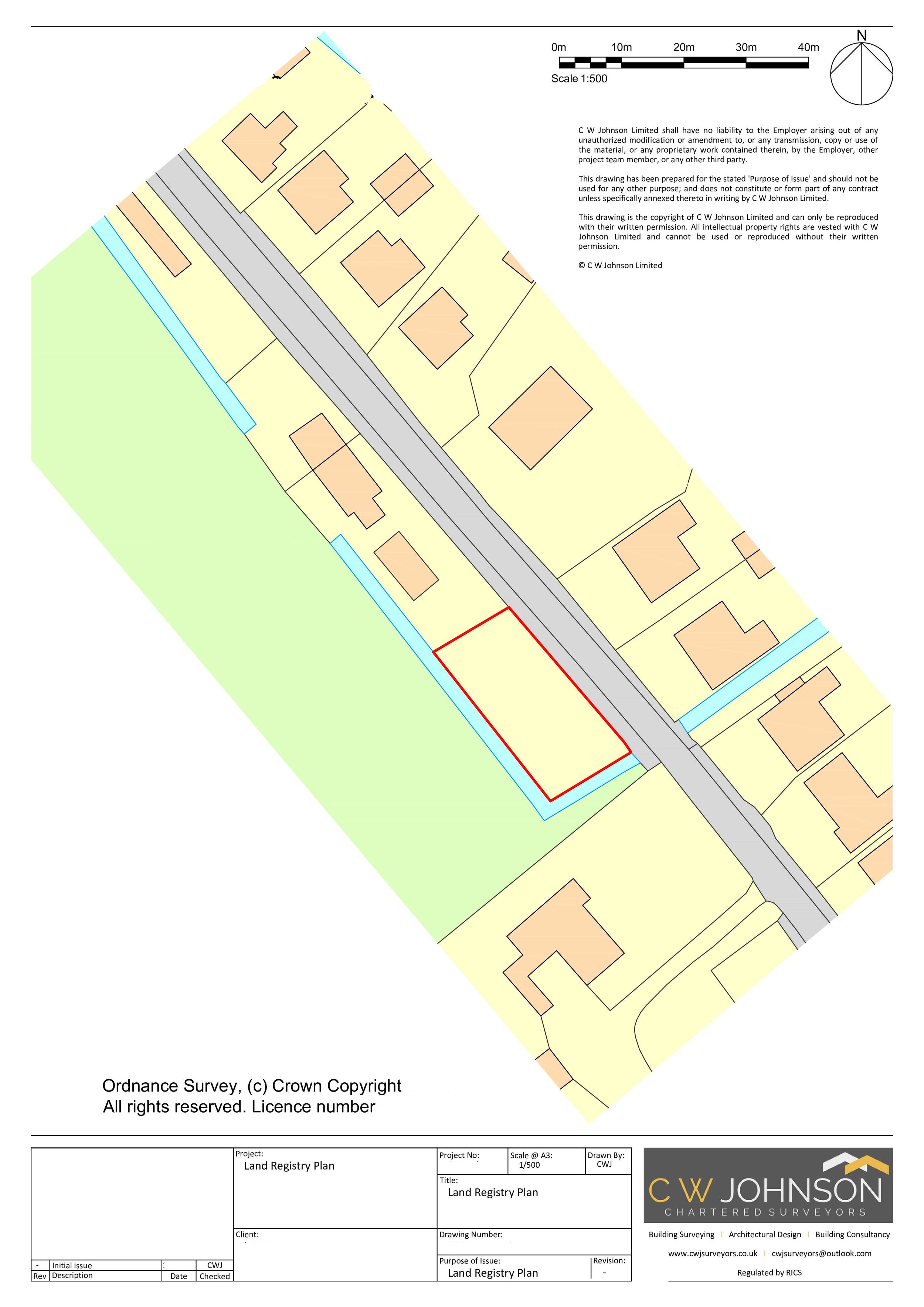 Land Registry Compliant Title Plan