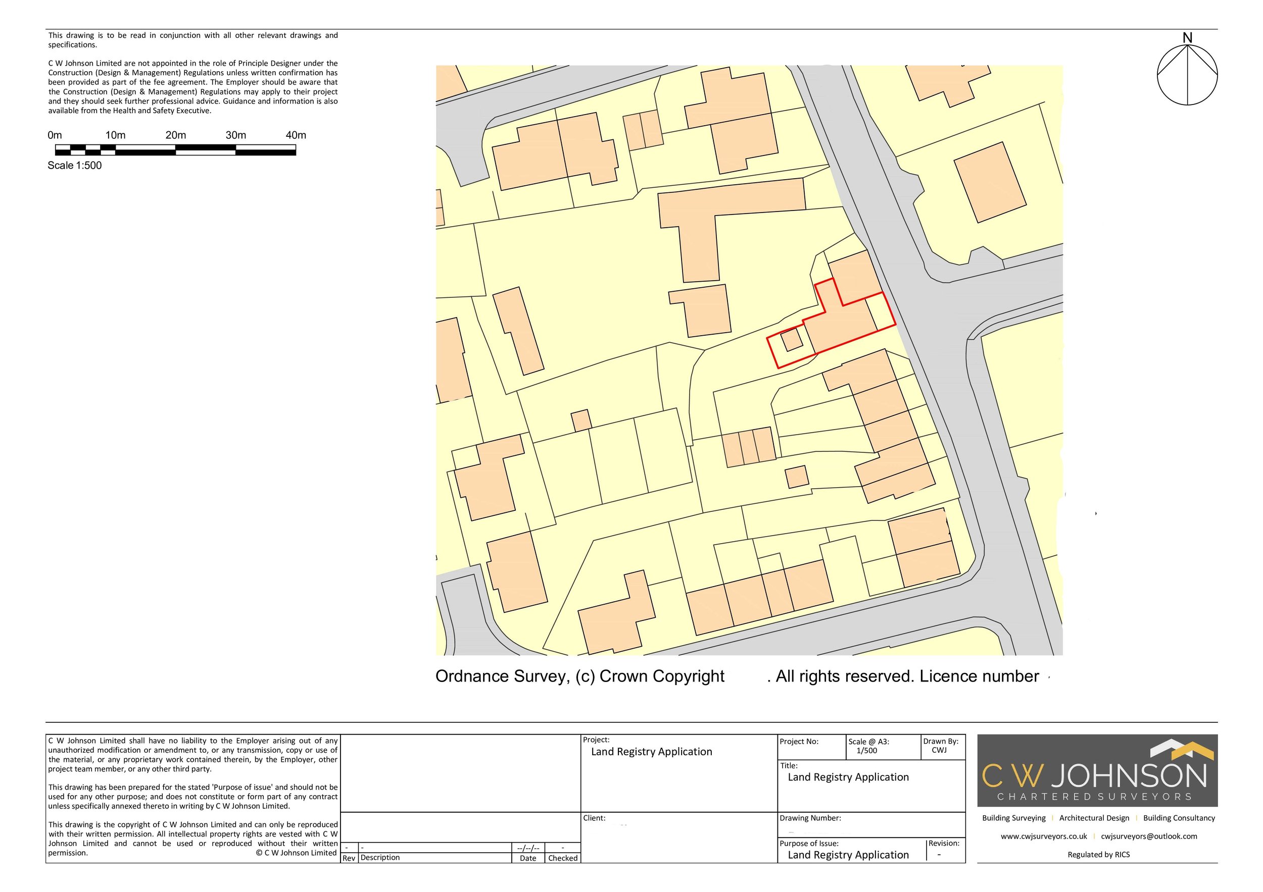Land Registry Compliant Title Plan