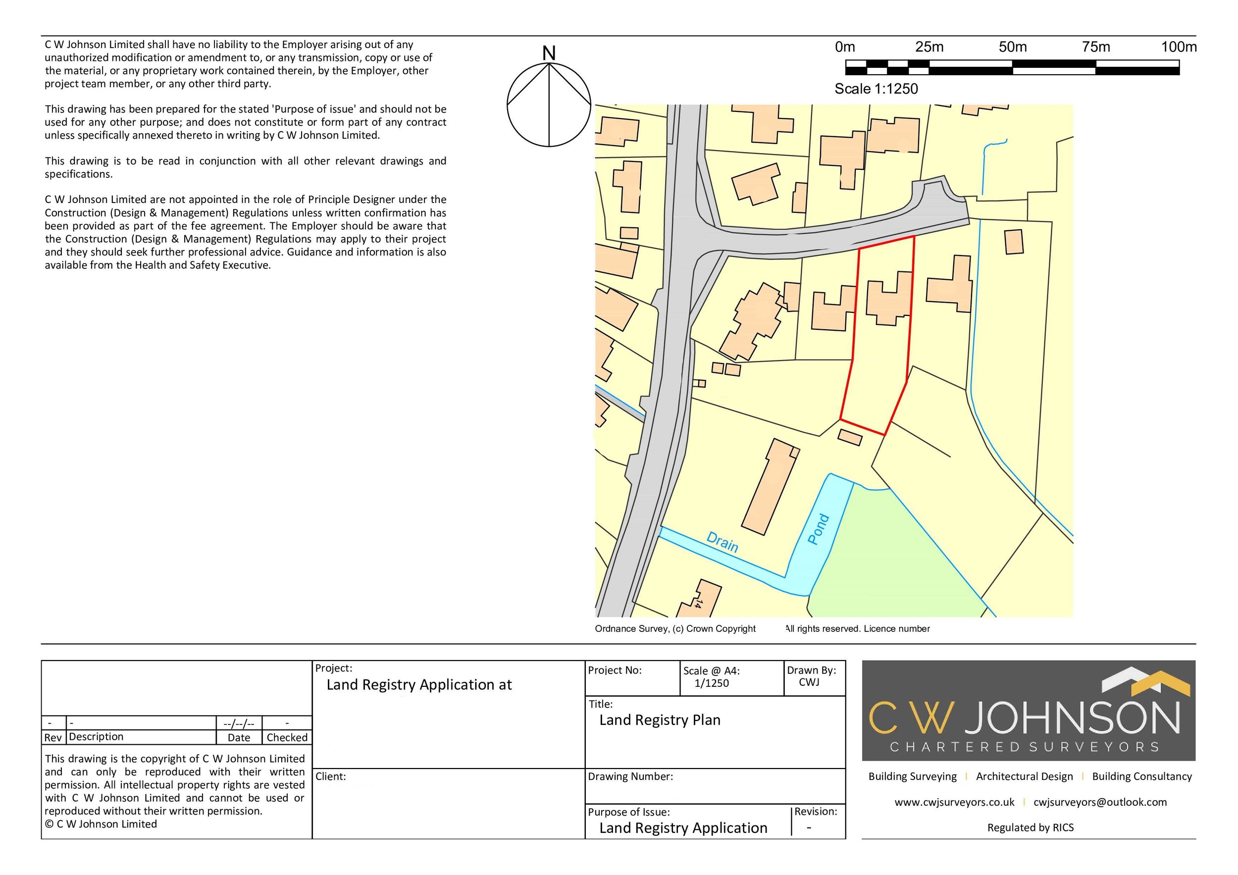 Land Registry Compliant Title Plan