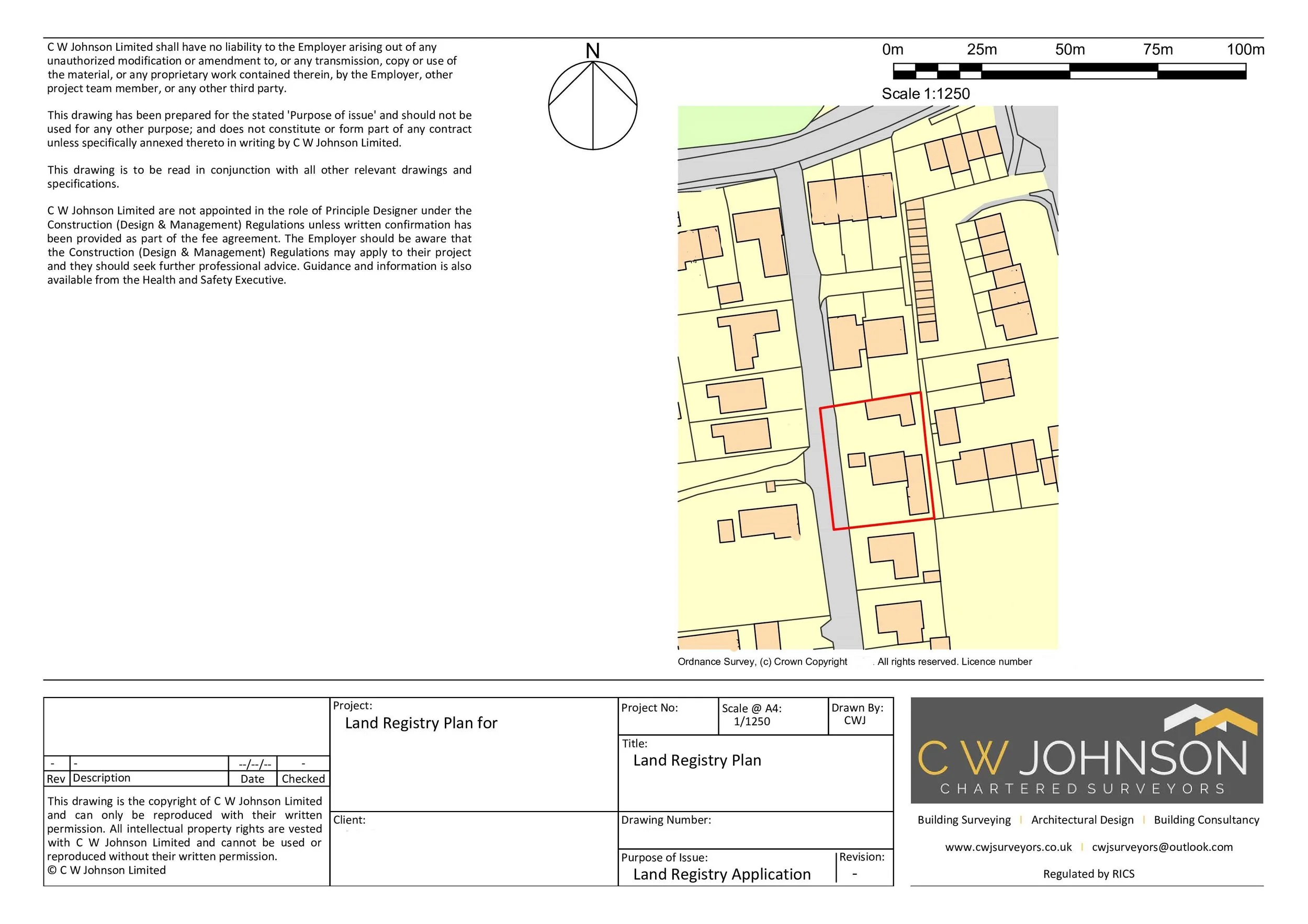 Land Registry Compliant Title Plan
