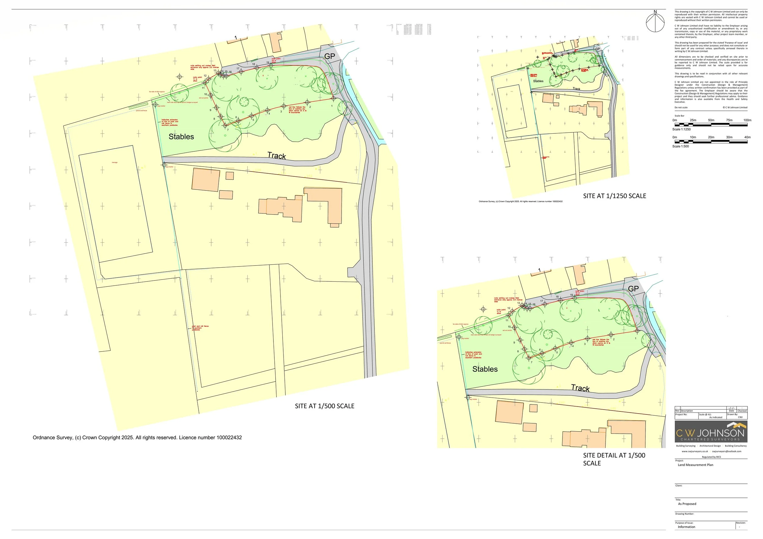 Land Measurement Plan