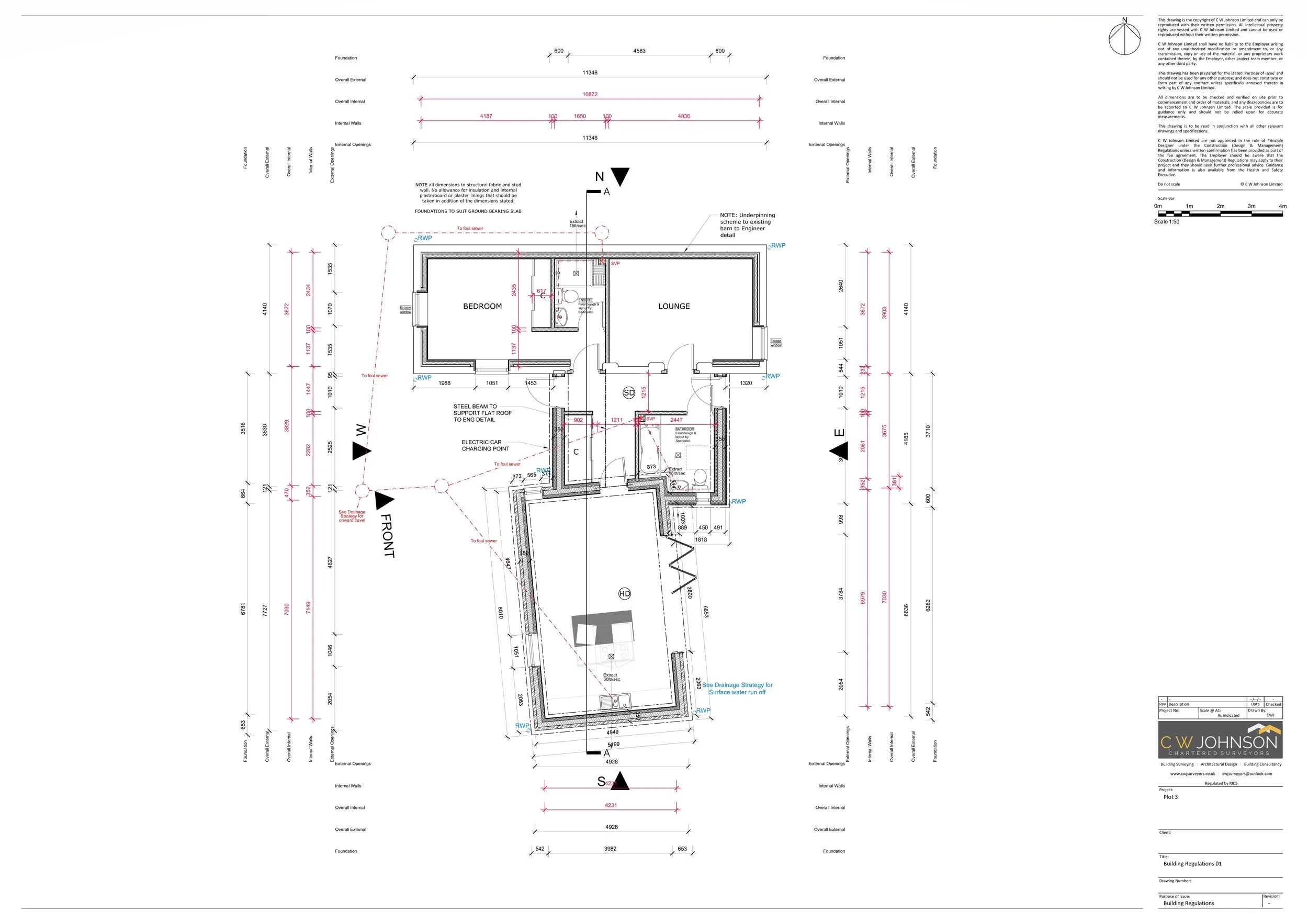 Building Regulations Application for barn conversion