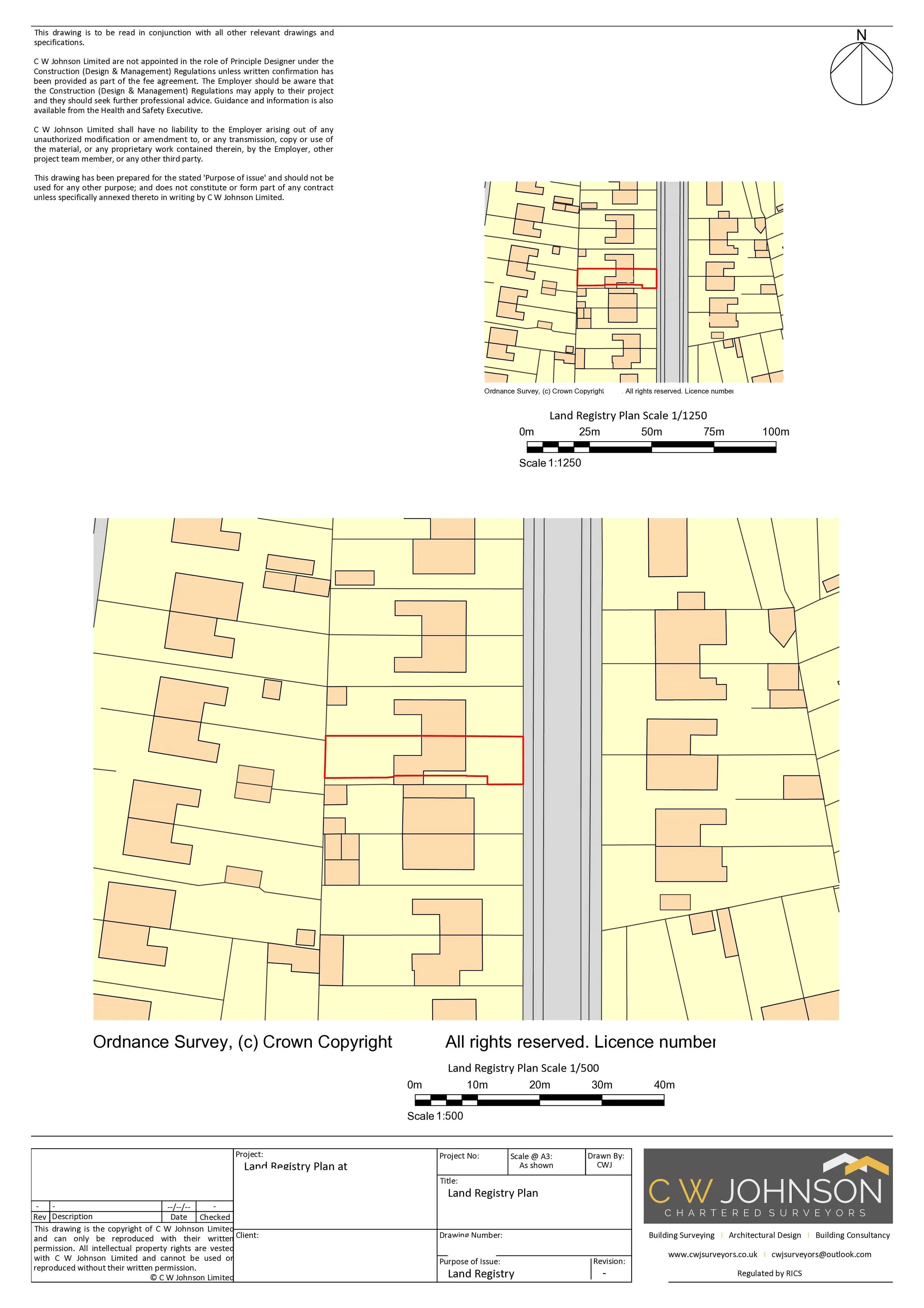 Land Registry Compliant Title Plan