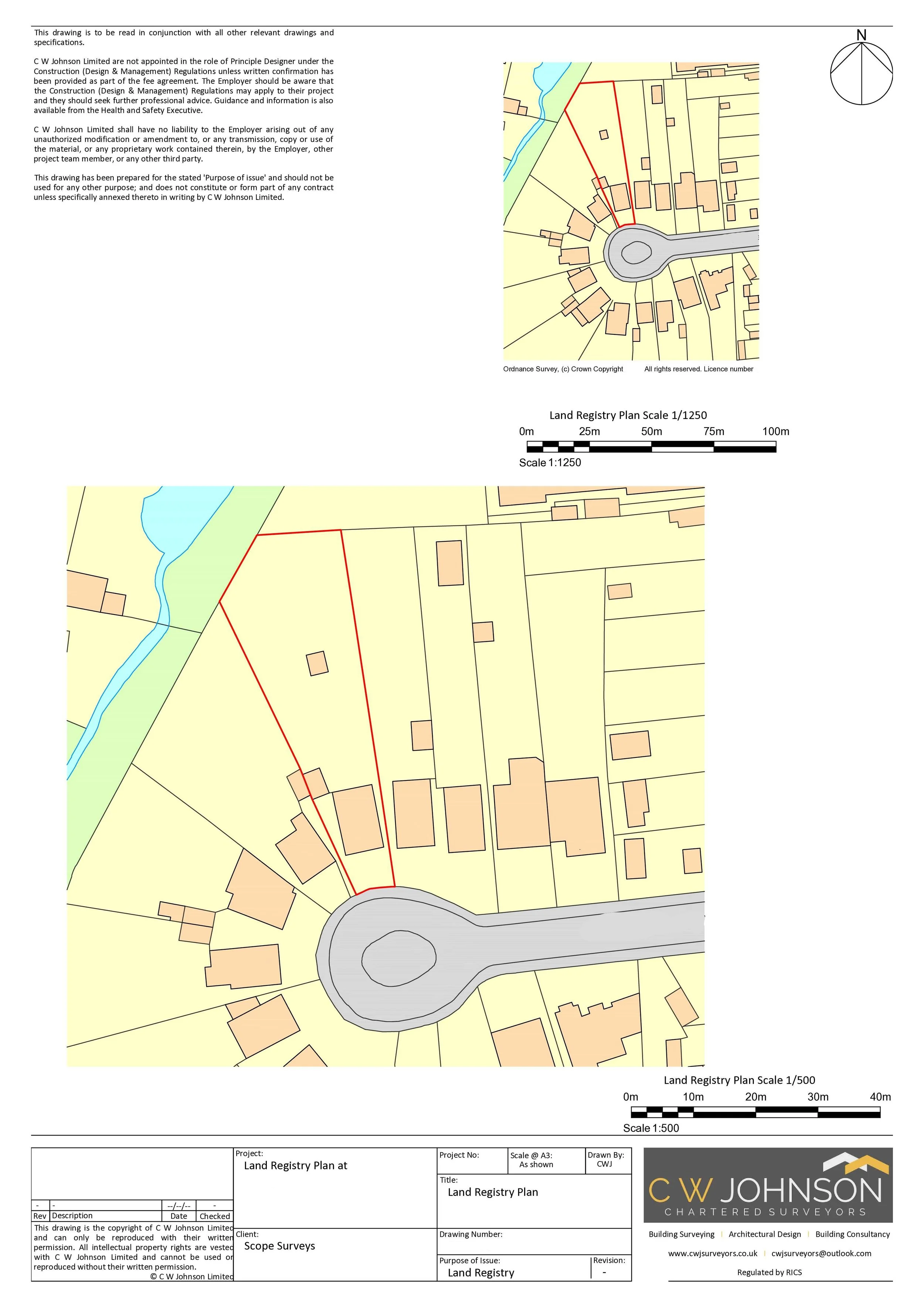 Land Registry Compliant Title Plan