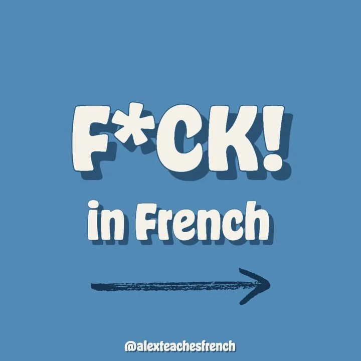 F*CK! &hellip;in French 🇫🇷 

#learnfrench #frenchlanguage #frenchwords #pottymouth