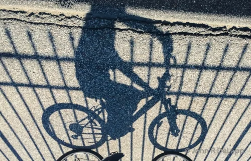 Grandson biking in Connecticut.
