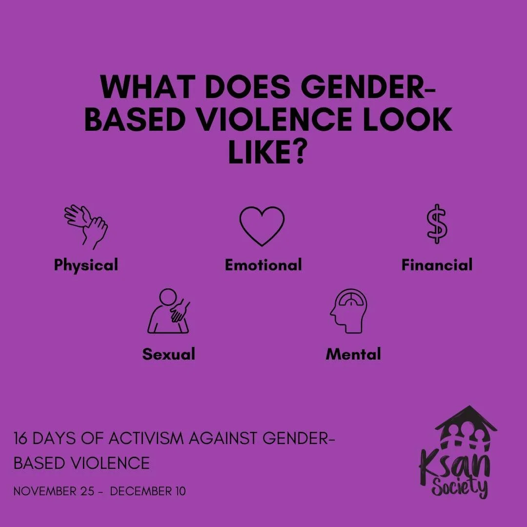 Gender-based violence (GBV) is violence experienced by a person because of their gender, gender expression, gender identity or perceived gender. It takes many forms and disproportionately affects women and girls.

Homicide, assault, rape, trafficking