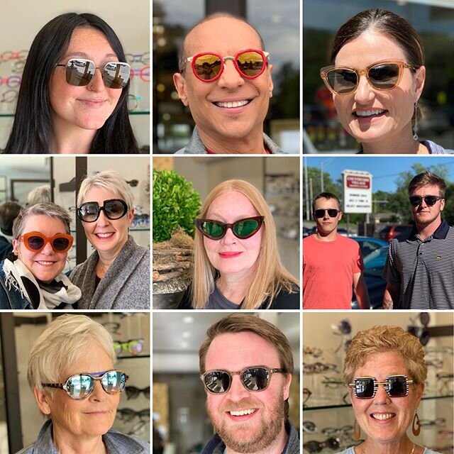 Happy National Sunglass Day! Here&rsquo;s a few of our favorite sunglasses from this year. Do you have a favorite pair of sunglasses from Robert Max? Take a photo and tag us! 
#nationalsunglassesday #robertmaxopticians #shopsmallsaturday #localoptici