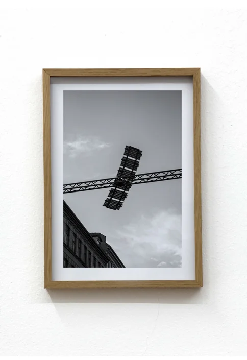 Work No.111: Sphere, 2016 – Photographic C-type print. 27.87 x 41.74 cm. Installation view, Elthorne Road Studios, Archway, N19, London.