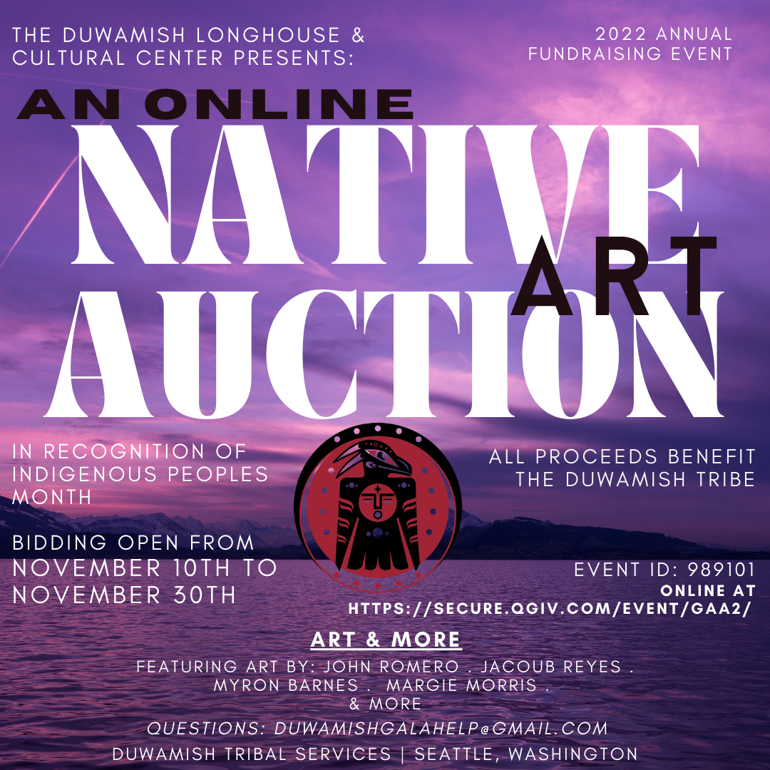 Native Art Online Auction — Duwamish Tribe