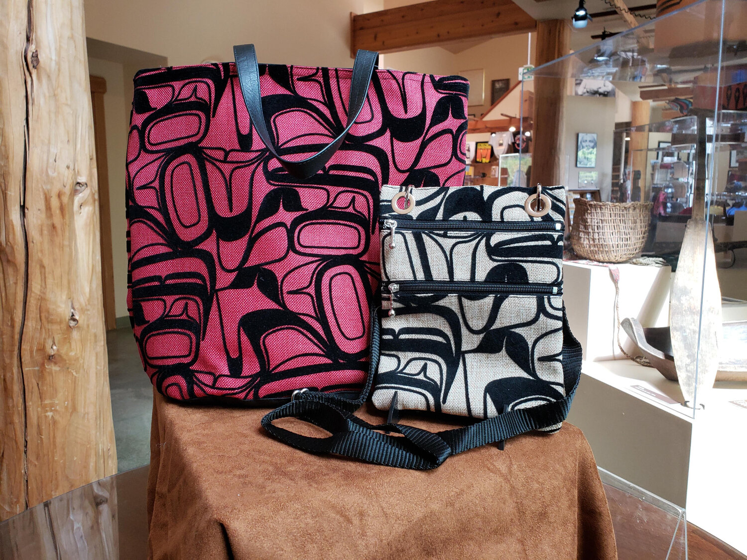 Flocked Bags — Duwamish Tribe