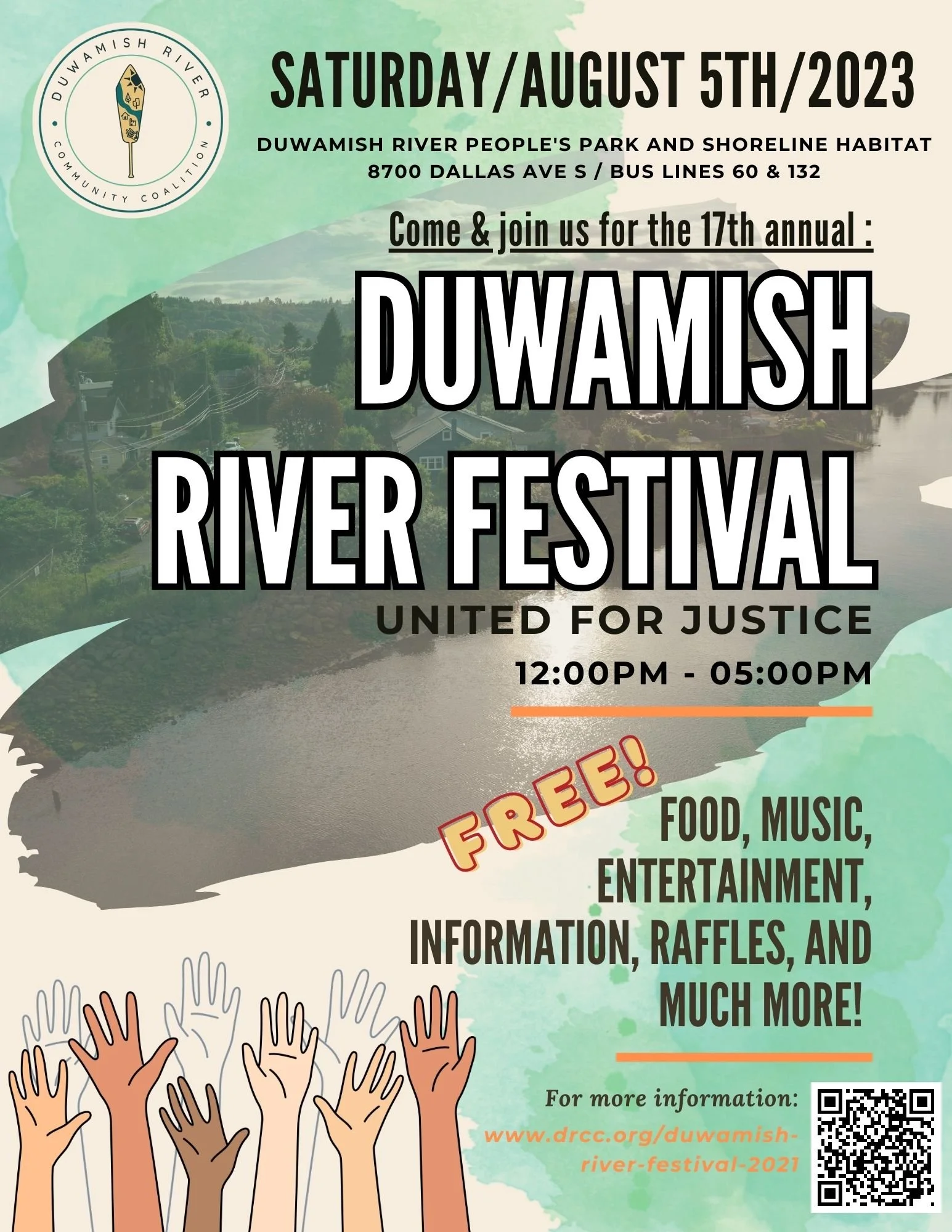 Duwamish River Festival @ Shoreline Habitat 