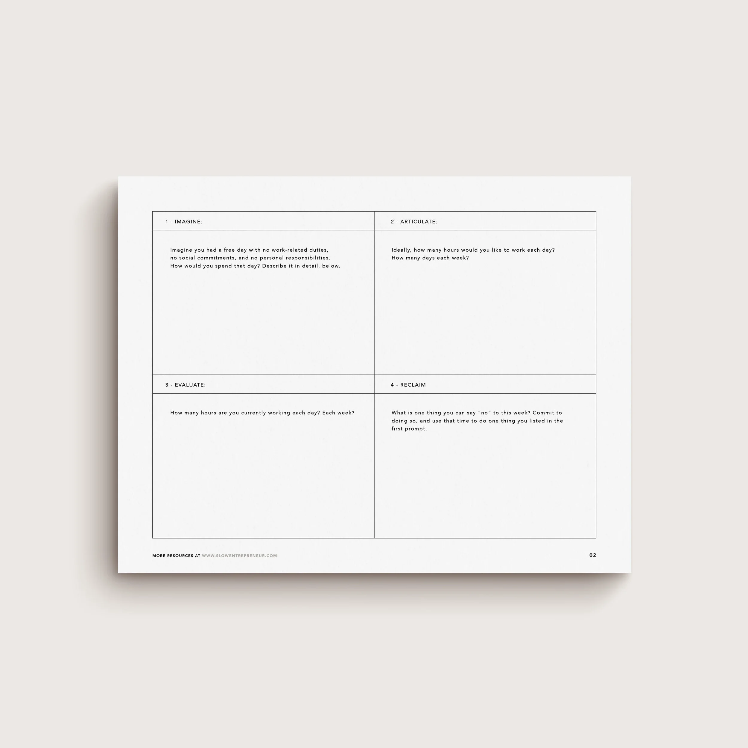 RECLAIM YOUR FREE TIME