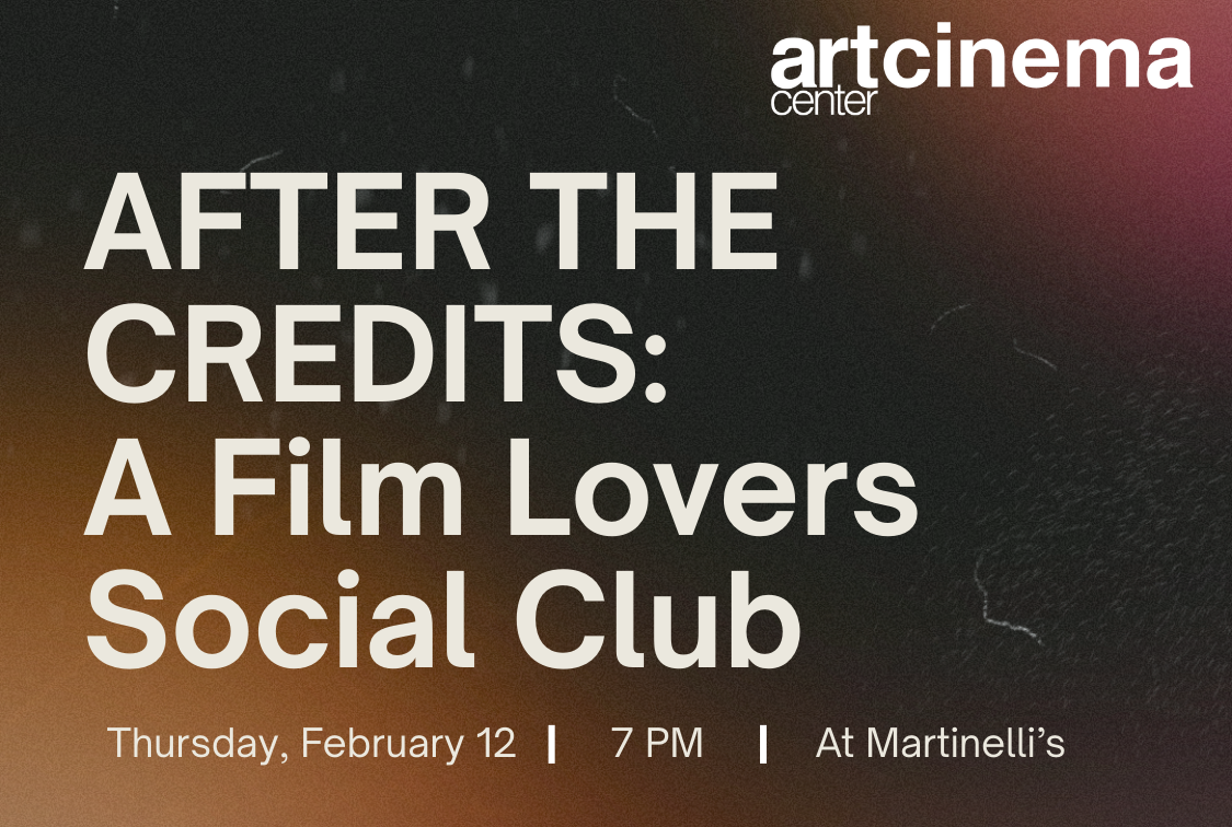 AFTER THE CREDITS:  A Film Lovers Social Club