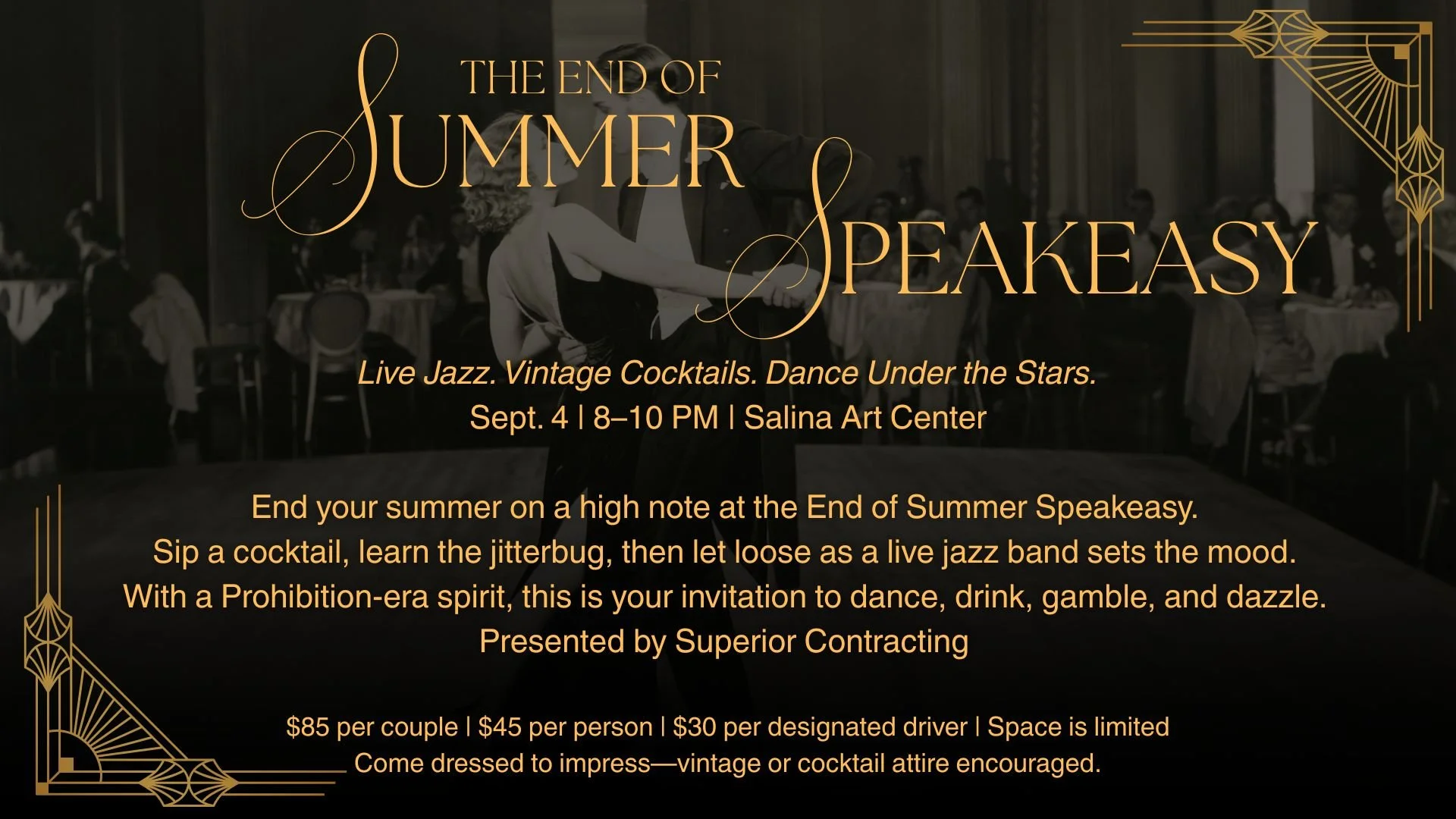 End of Summer Speakeasy