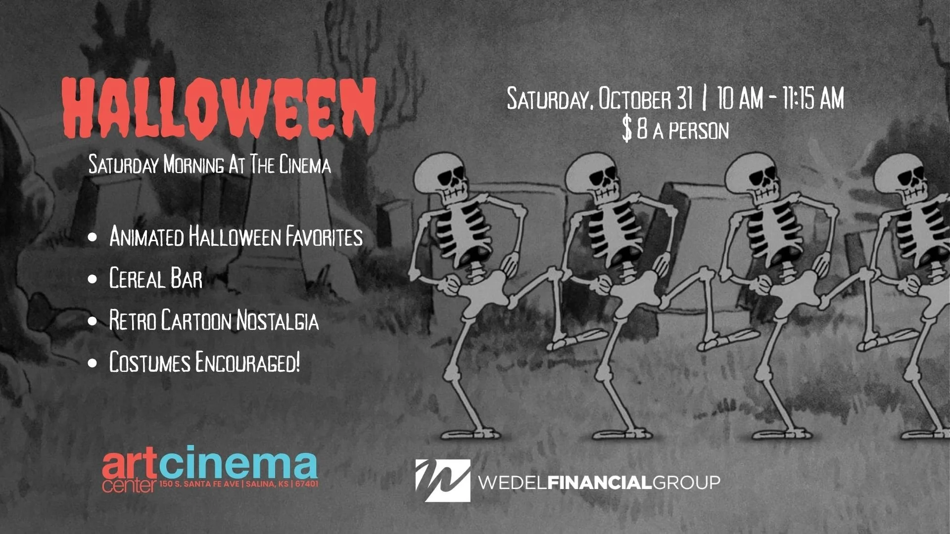 Halloween Cereal Bar at the Cinema 