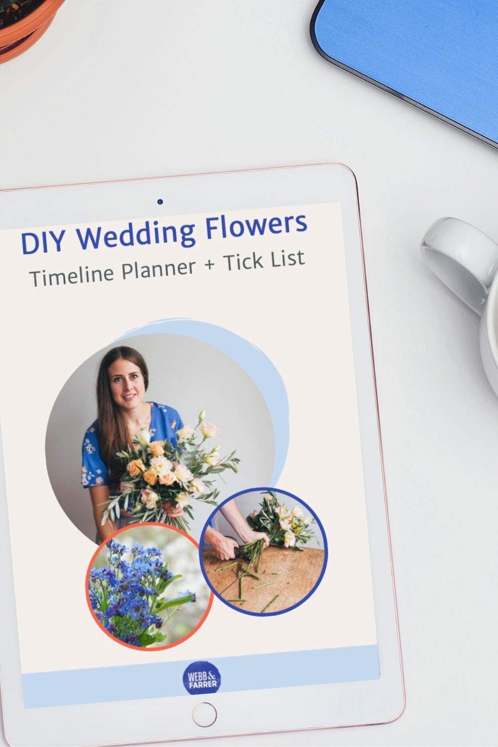 Free Timeline Planner for DIY wedding flowers